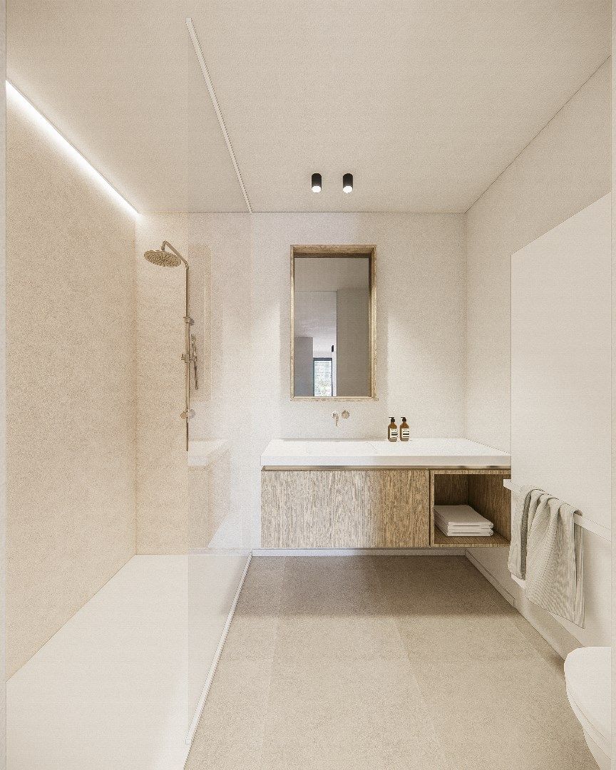 Nieuw appartement gelegen aan de zuidkant van het vernieuwde Burg. Fr. Desmidtplein. Gevelbreedte van ca. 8 meter. foto 23