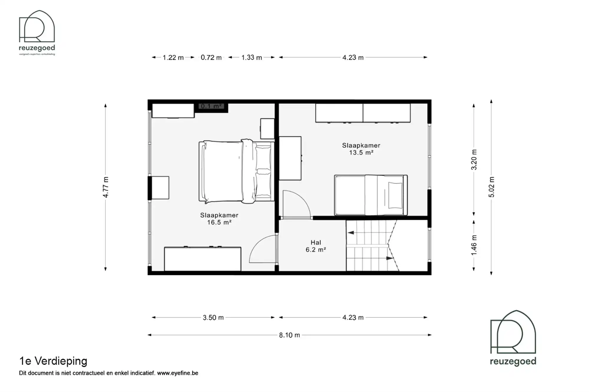 Charmante, verrassend ruime, op te frissen woning met 3 slaapkamers, garage en zonnig tuintje op fietsafstand van Mechelen centrum! foto 31