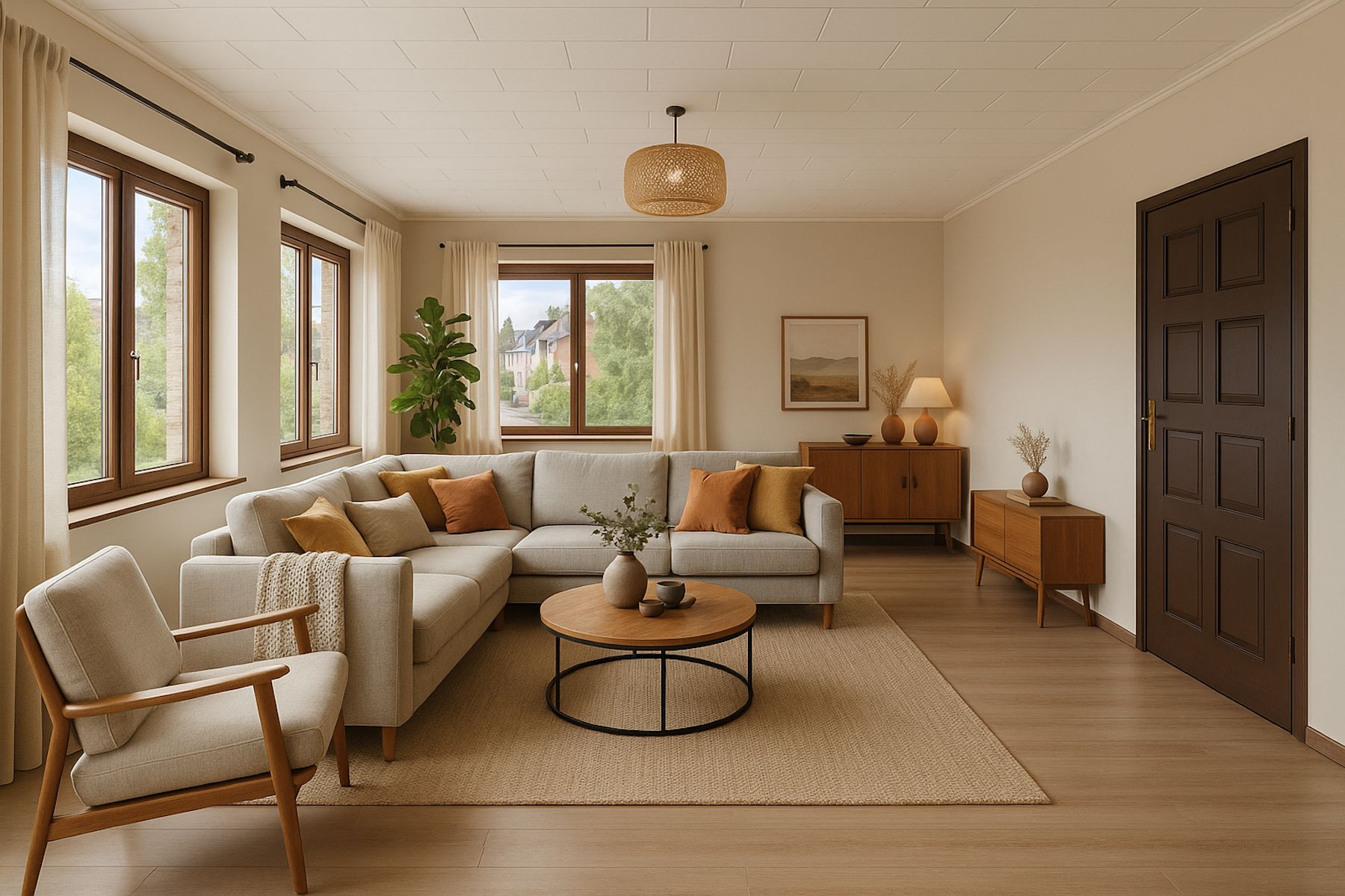Zeer ruim appartement - te renoveren met 3 slpk's en riante zolder foto 2