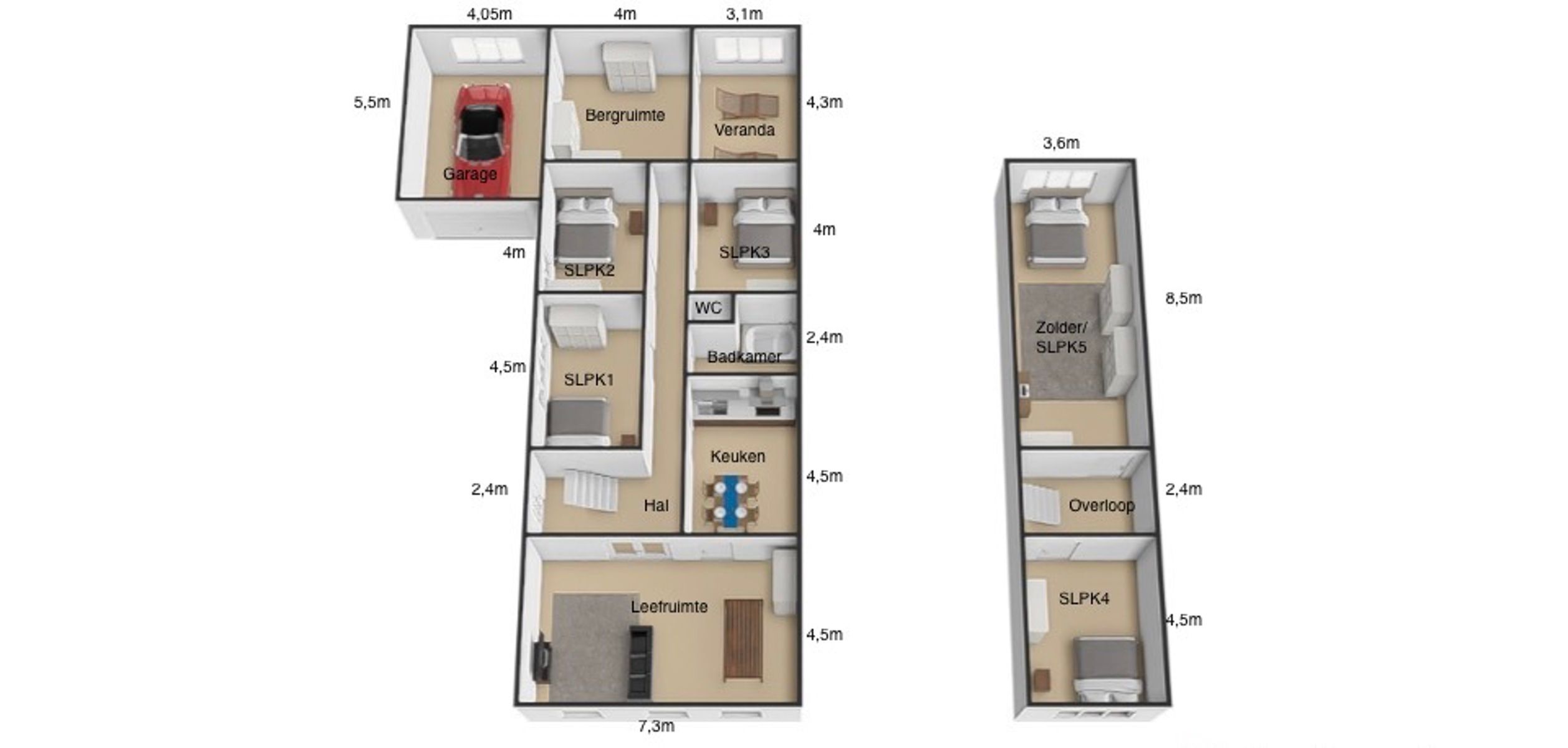 Landelijk Gelegen Villa met 4 SLPK, grote tuin én garage! foto 28