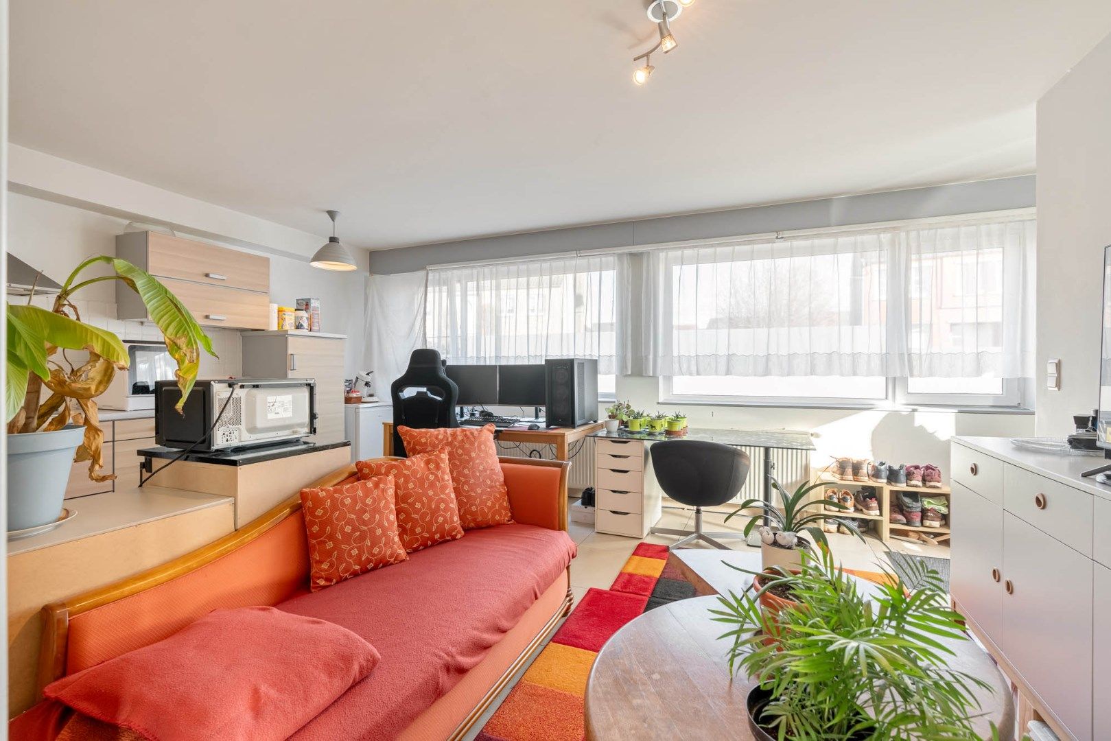 Gelijkvloersappartement met 1 slaapkamer en twee standplaatsen te Riemst, Vlijtingen foto 2