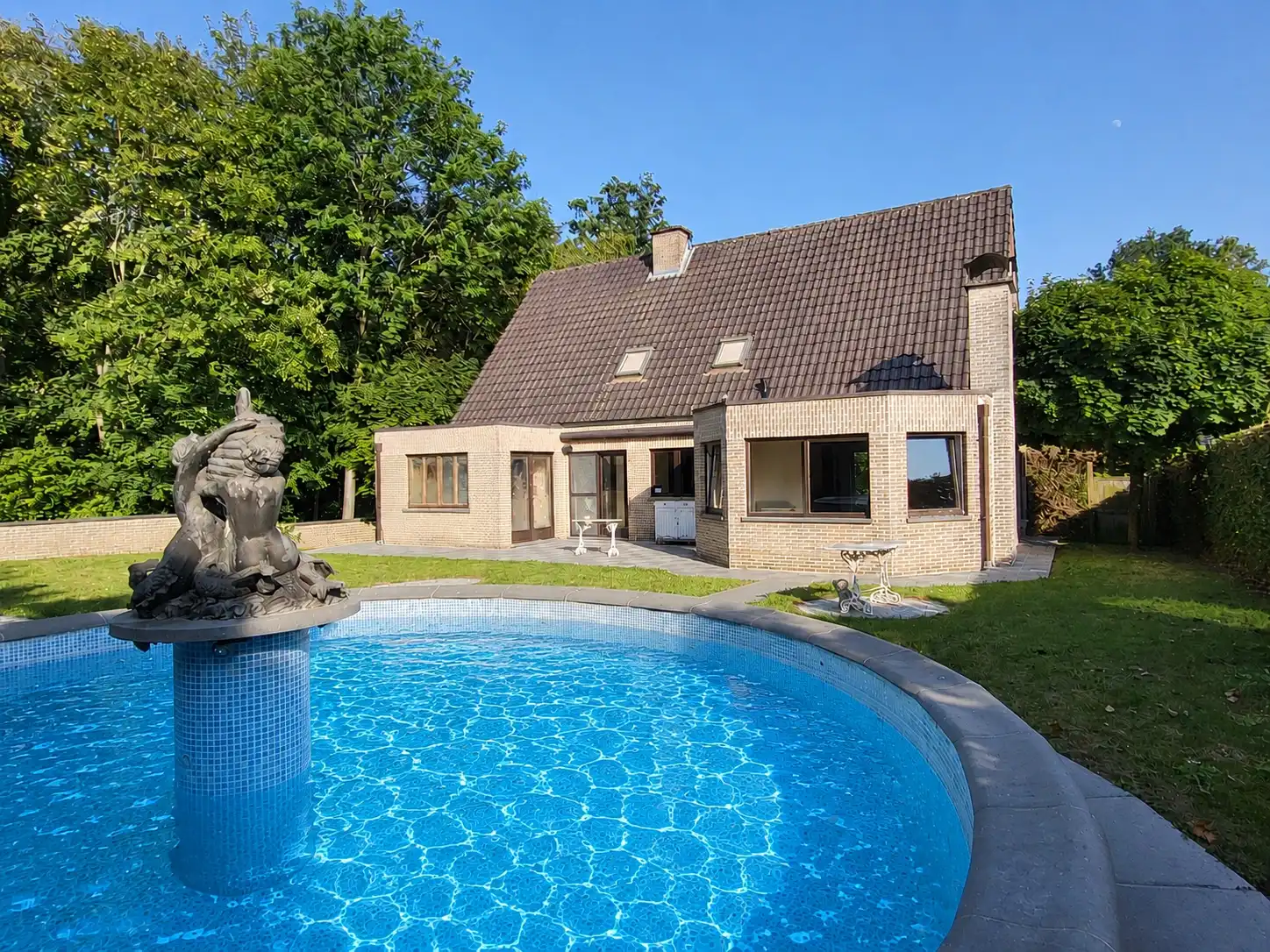 Exclusieve villa in pittoresk Roborst met vrij uitzicht op een bosgebied, zwembad en 4 garages.  foto 8