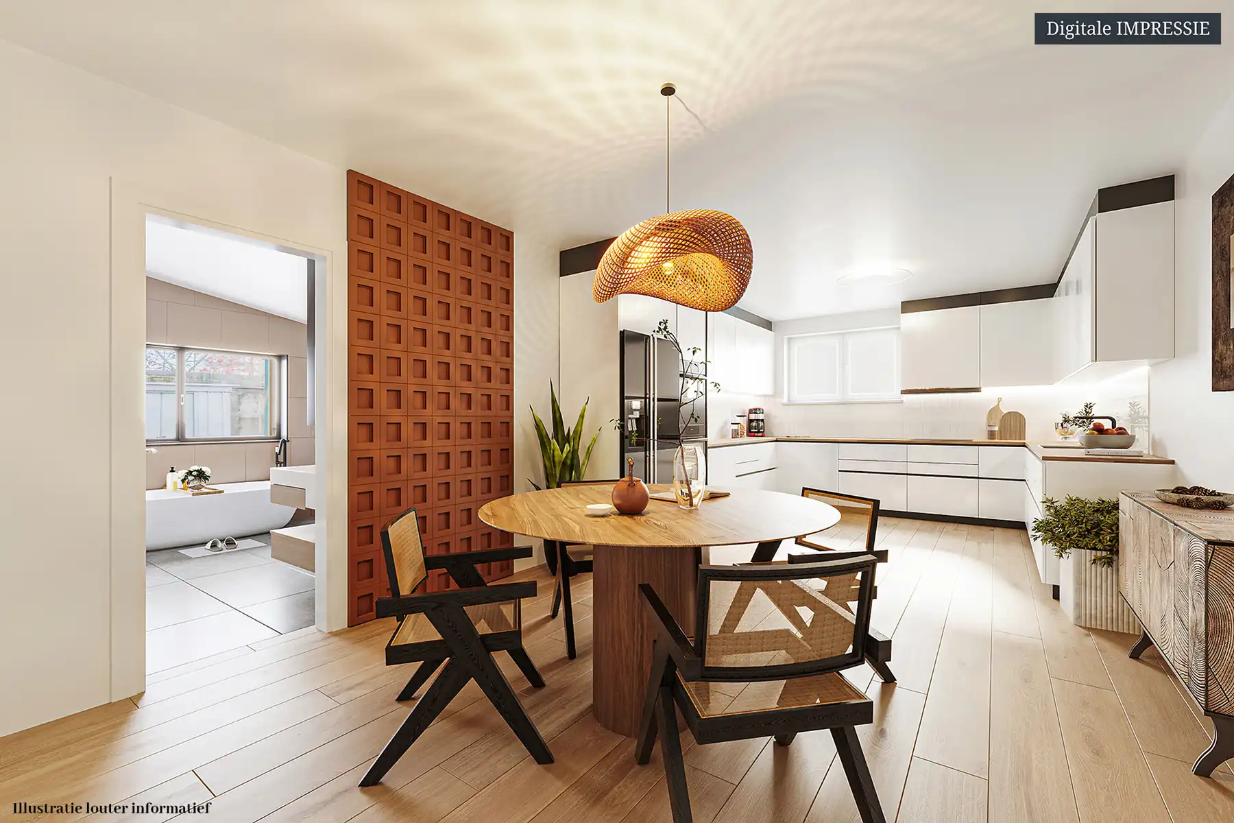 Gezinswoning met renovatiepotentieel op knap perceel foto 9