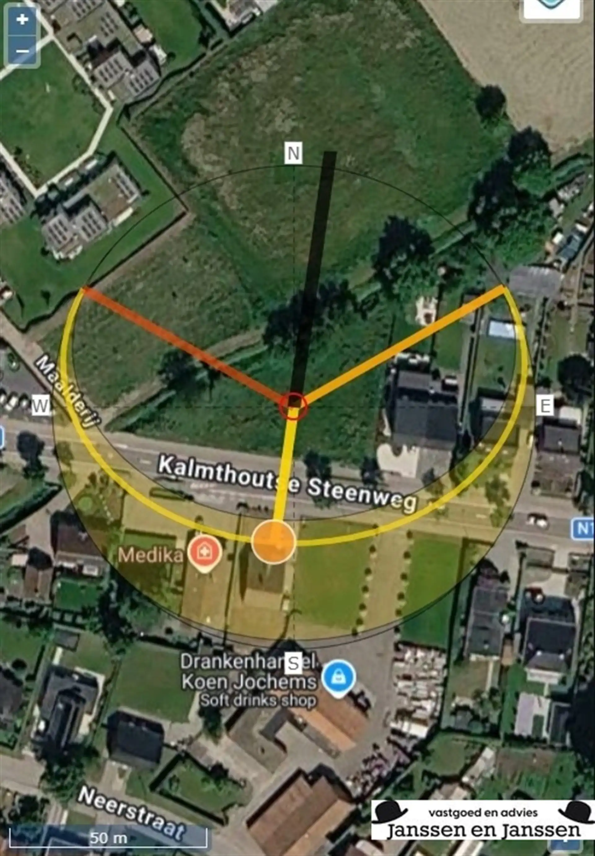 Ruime bouwgrond voor een open bebouwing met een oppervlakte van 1517m² foto 4