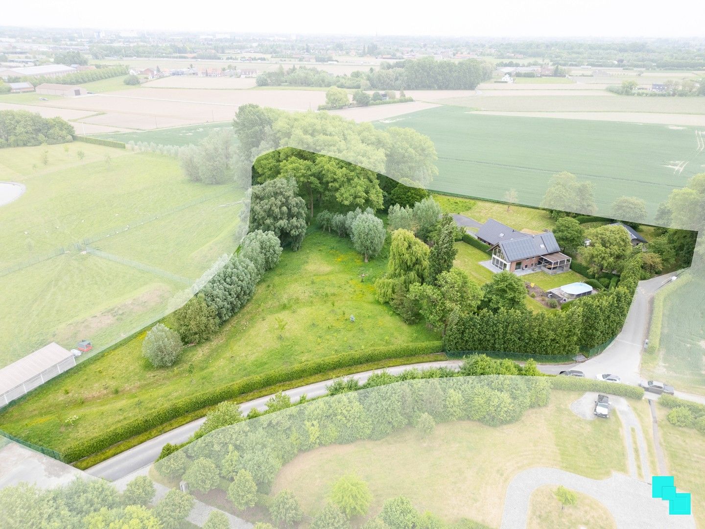 Unieke woning in groene landelijke oase te Oekene (Roeselare) foto 2