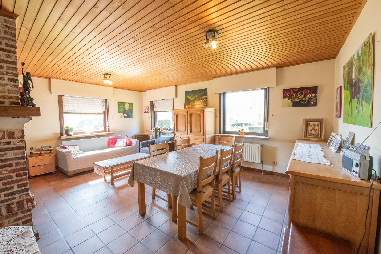 Charmante open bebouwing op 1019 m² op een rustige ligging in Zulte. foto 3