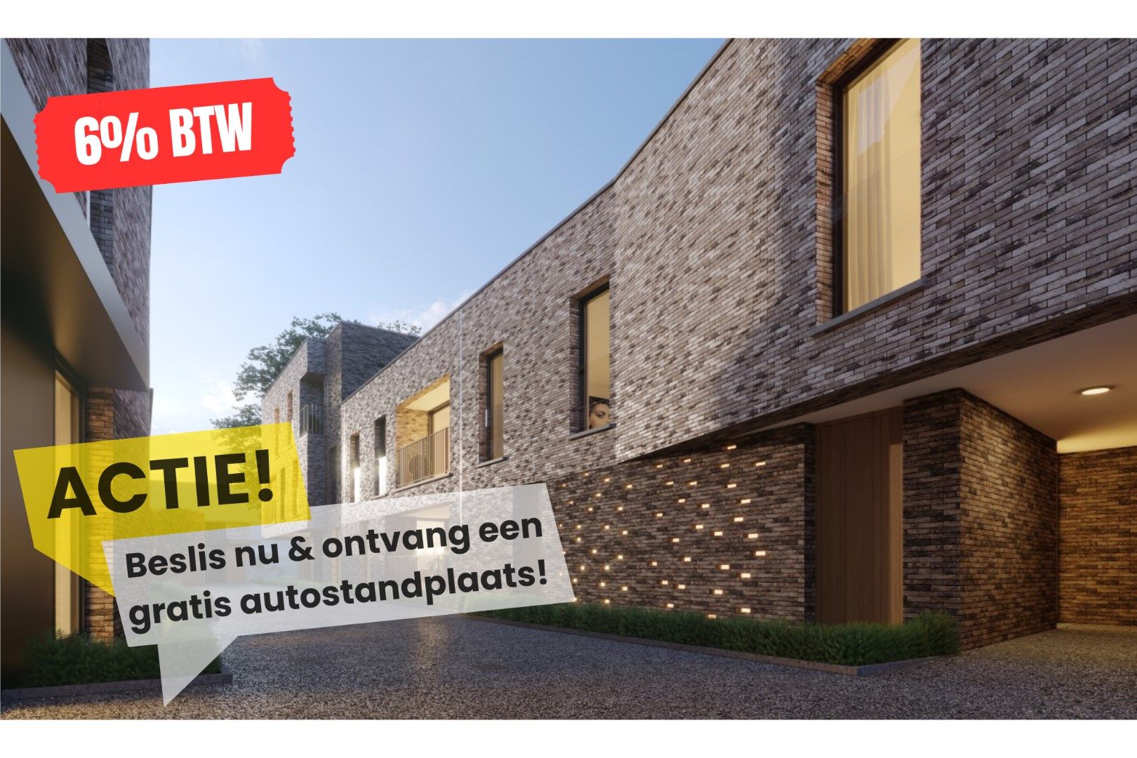 Duplex-appartement  (B1.3)  van 76,18m² met 1 slaapkamer en terras foto {{pictureIndex}}