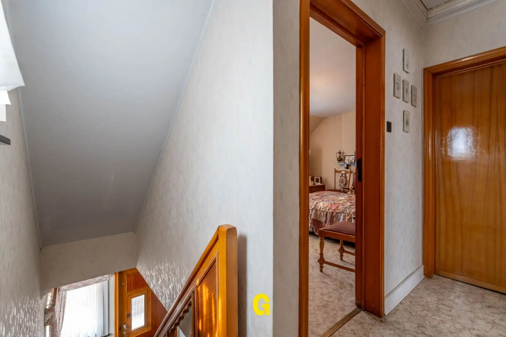 Halfopen te renoveren woning met tuin op 5a95ca, met achteraan toegang via de Wijnlaan foto 14