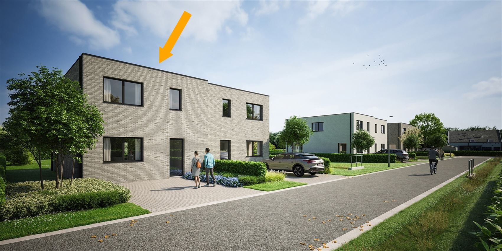 Kwalitatief afgewerkte nieuwbouwwoning met 3 slk. foto 2