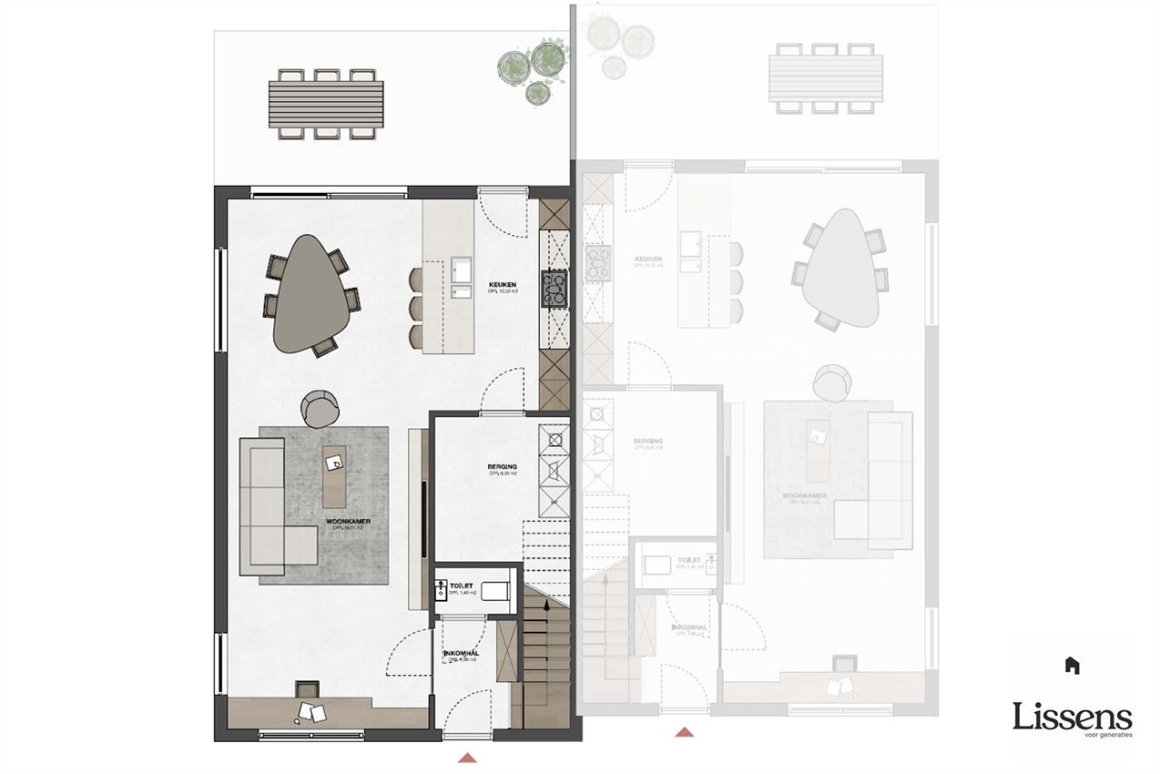 Kwalitatief afgewerkte nieuwbouwwoning met 3 slk. foto 2