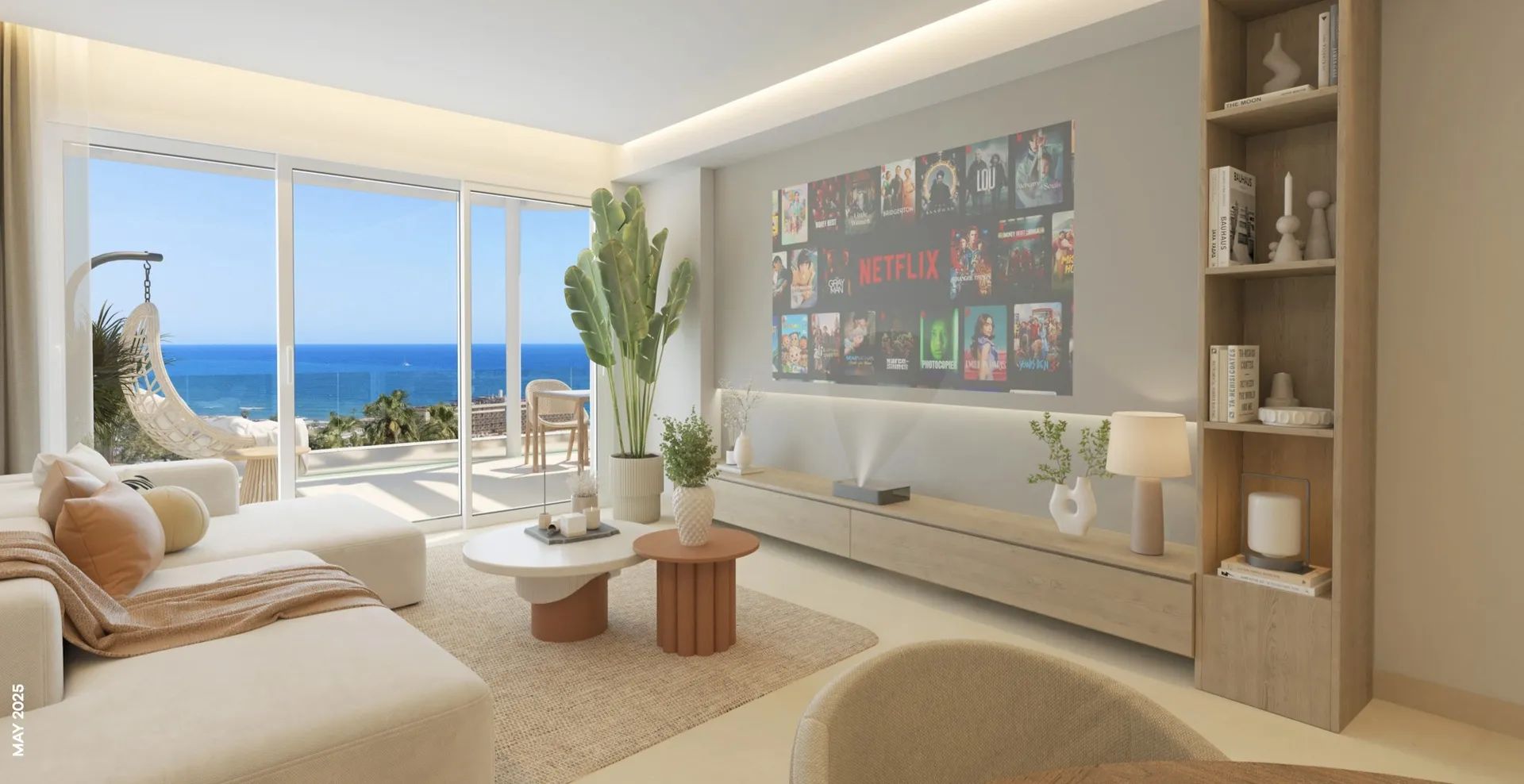 Luxe appartementen en penthouses met panoramisch zeezicht in Mijas foto 2