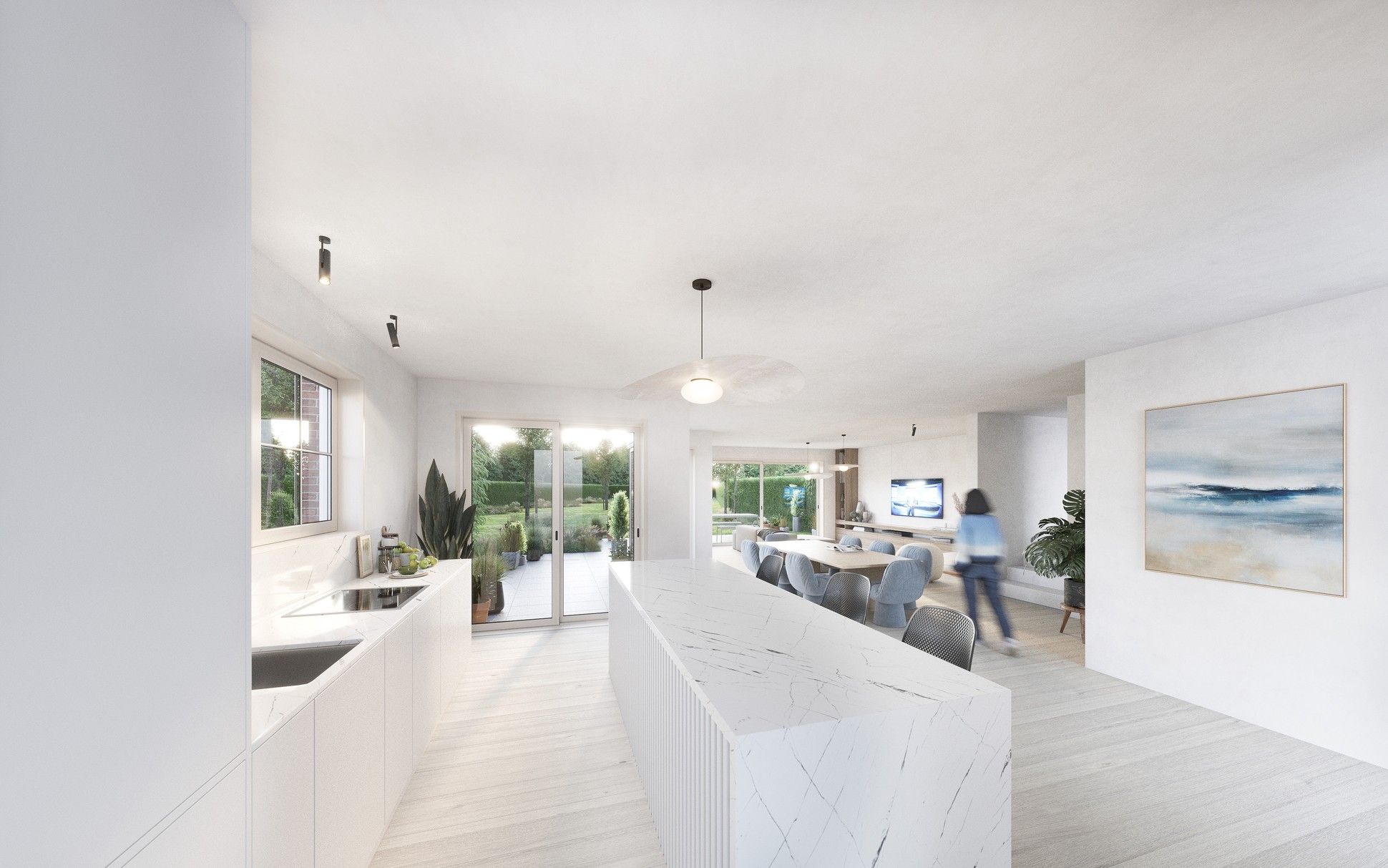 8 Smaakvolle nieuwbouw woningen te koop gelegen in de Vosseslag De Haan. foto 5