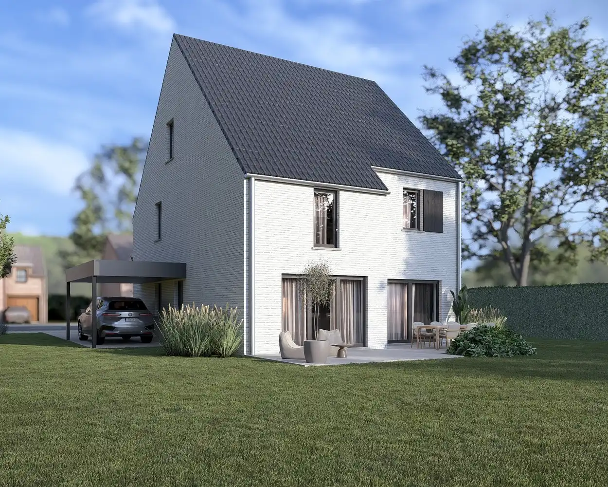 VILLA GRENSZICHT – Moderne nieuwbouwwoning met drie slaapkamers op een prachtig perceel in Lanaken foto 4