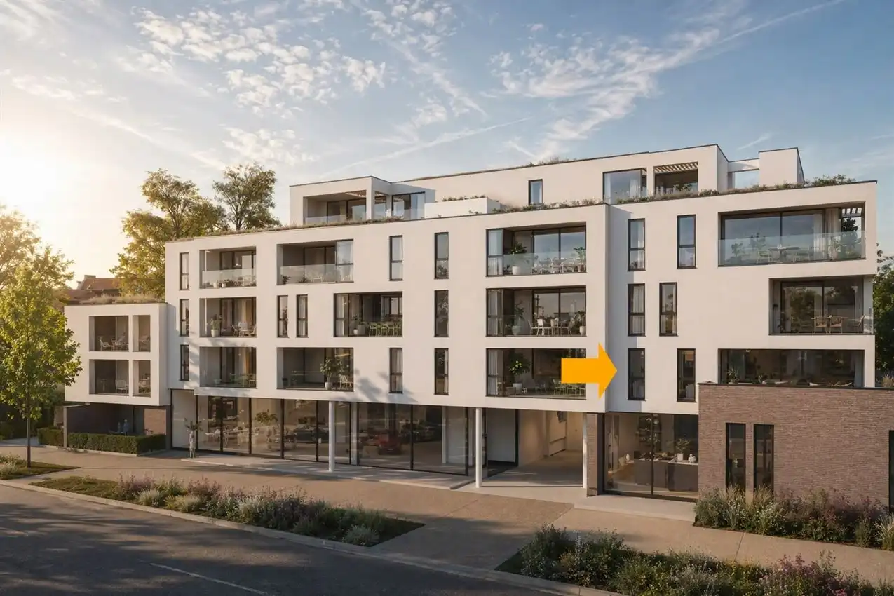 Eén van de grootste appartementen met terras op het zuiden en westen. foto 2