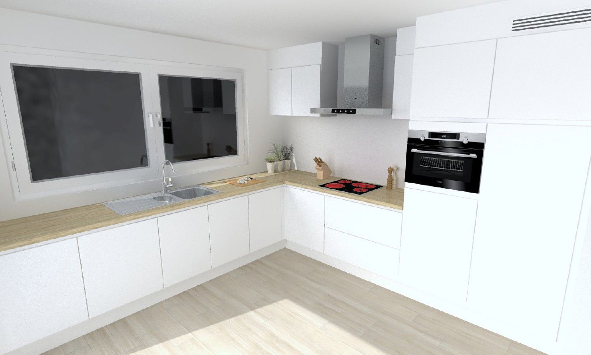 Ruim duplex appartement met 2 slaapkamers ruime terrassen foto 3