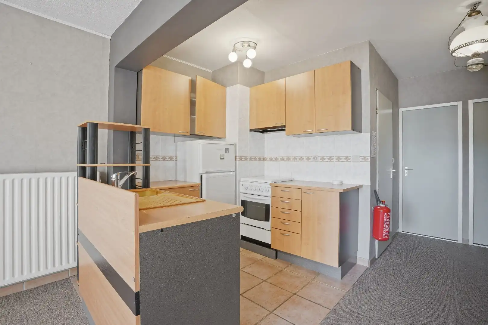 Op te frissen 2-slaapkamerappartement (73m²) te Koksijde Sint-Idesbald.  foto 7