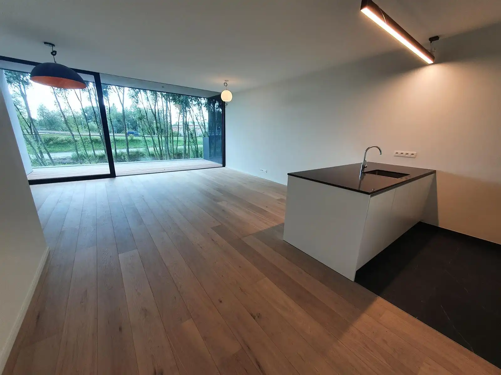 Tof appartement met standplaats aan de Leie !! foto 3