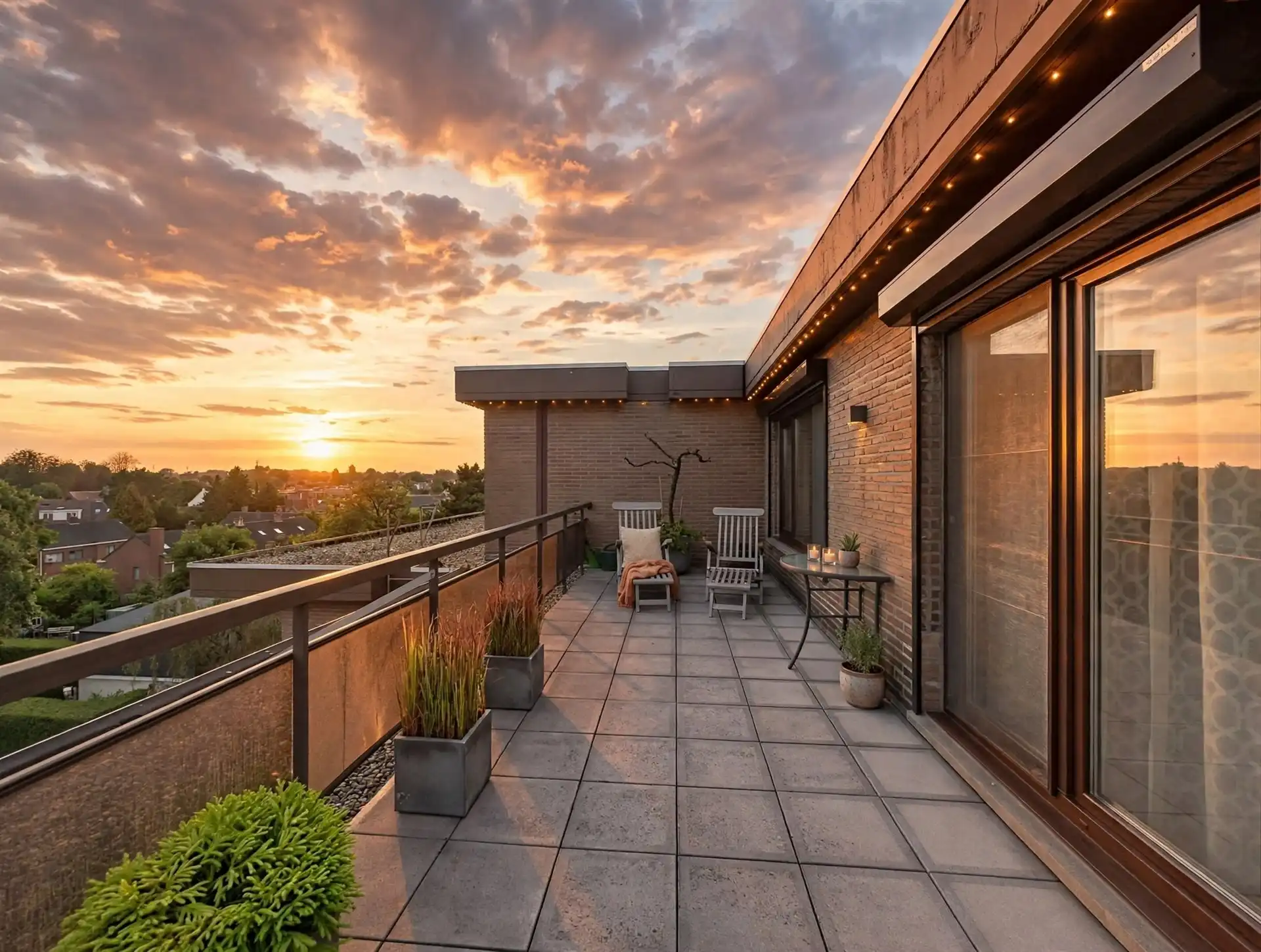 Luxueus 2 slaapkamer appartement met terras 30m² foto 4