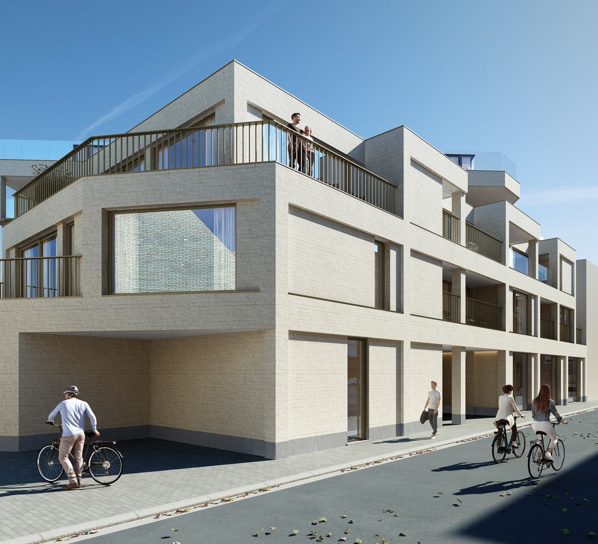 Nieuwbouwappartement met EPC A en terras in Wetteren te koop foto 5