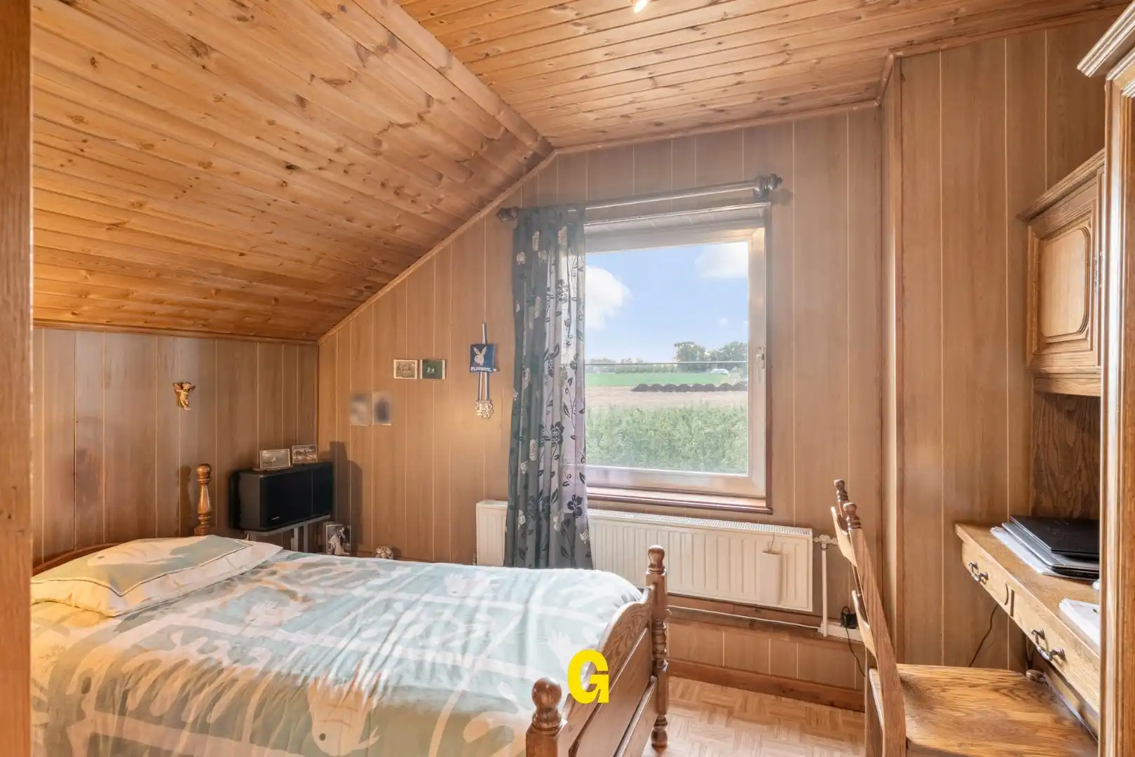 Te renoveren halfopen woning met tuin en ruime weide op 38a62ca, met prachtig verzicht op de achterliggende groene omgeving foto 18