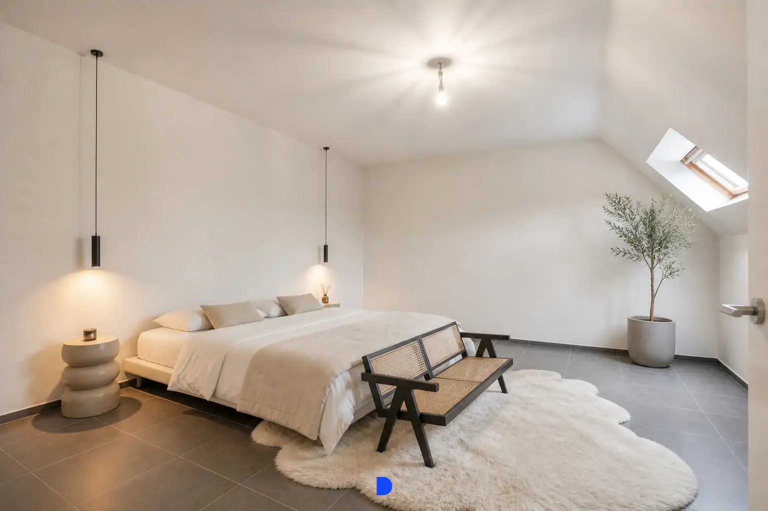 Zeer ruim dakappartement met leuke indeling foto 13