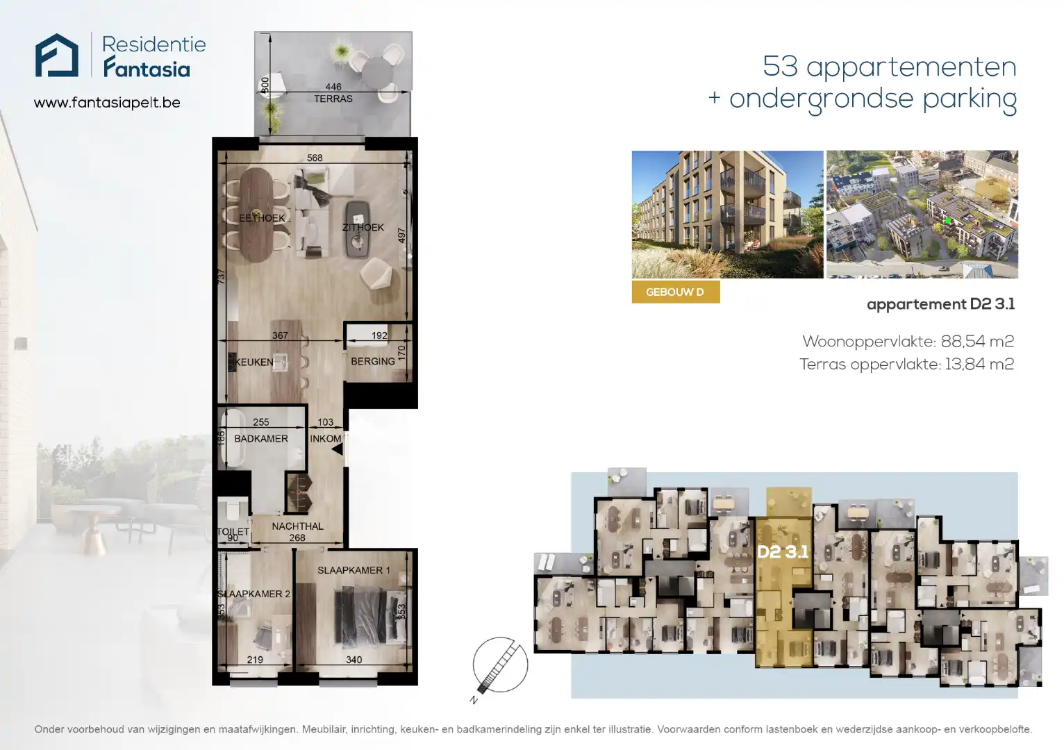 Heerlijk en duurzaam vertoeven in het centrum van (Neer)Pelt in dit gelijkvloers appartement! foto {{pictureIndex}}