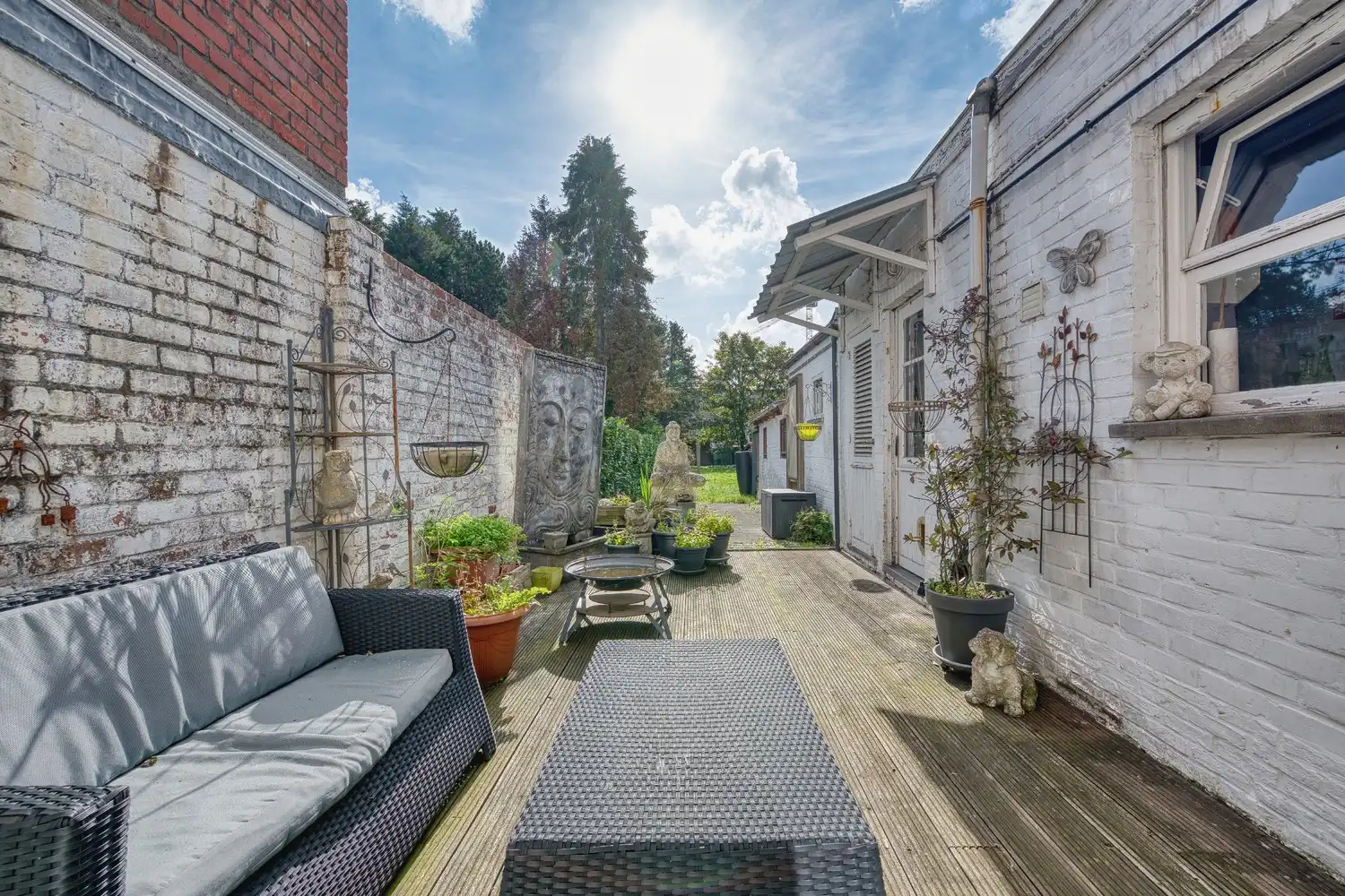 Sint-Michiels, Supergoede ligging  Gezellig woonhuis met grote tuin op het zuiden foto 12