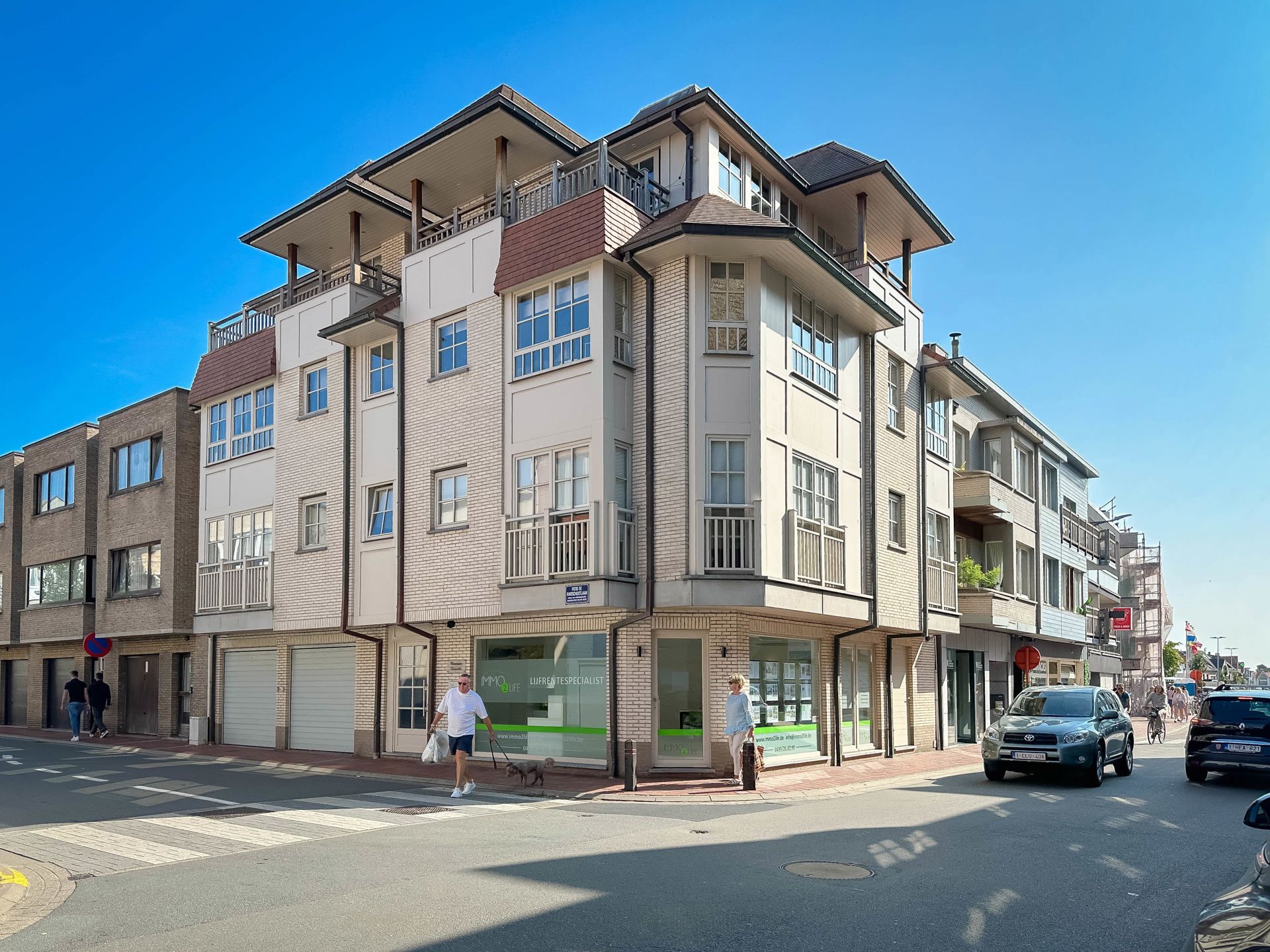 Hoek - Duplex met 2 terrassen, gelegen aan de  Groentenmarkt foto 1