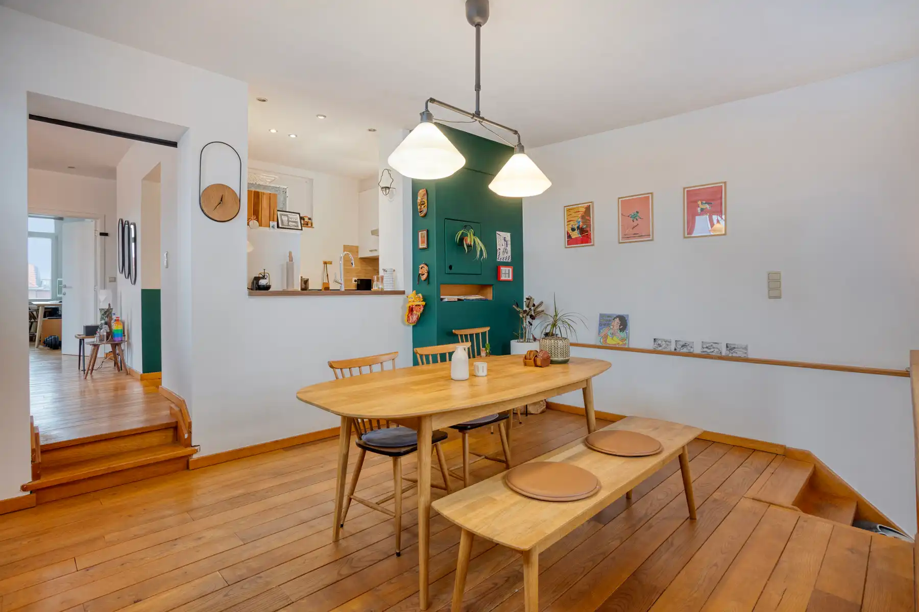 OPTIE Lichtrijk en goed onderhouden appartement met 2 slaapkamers foto 5