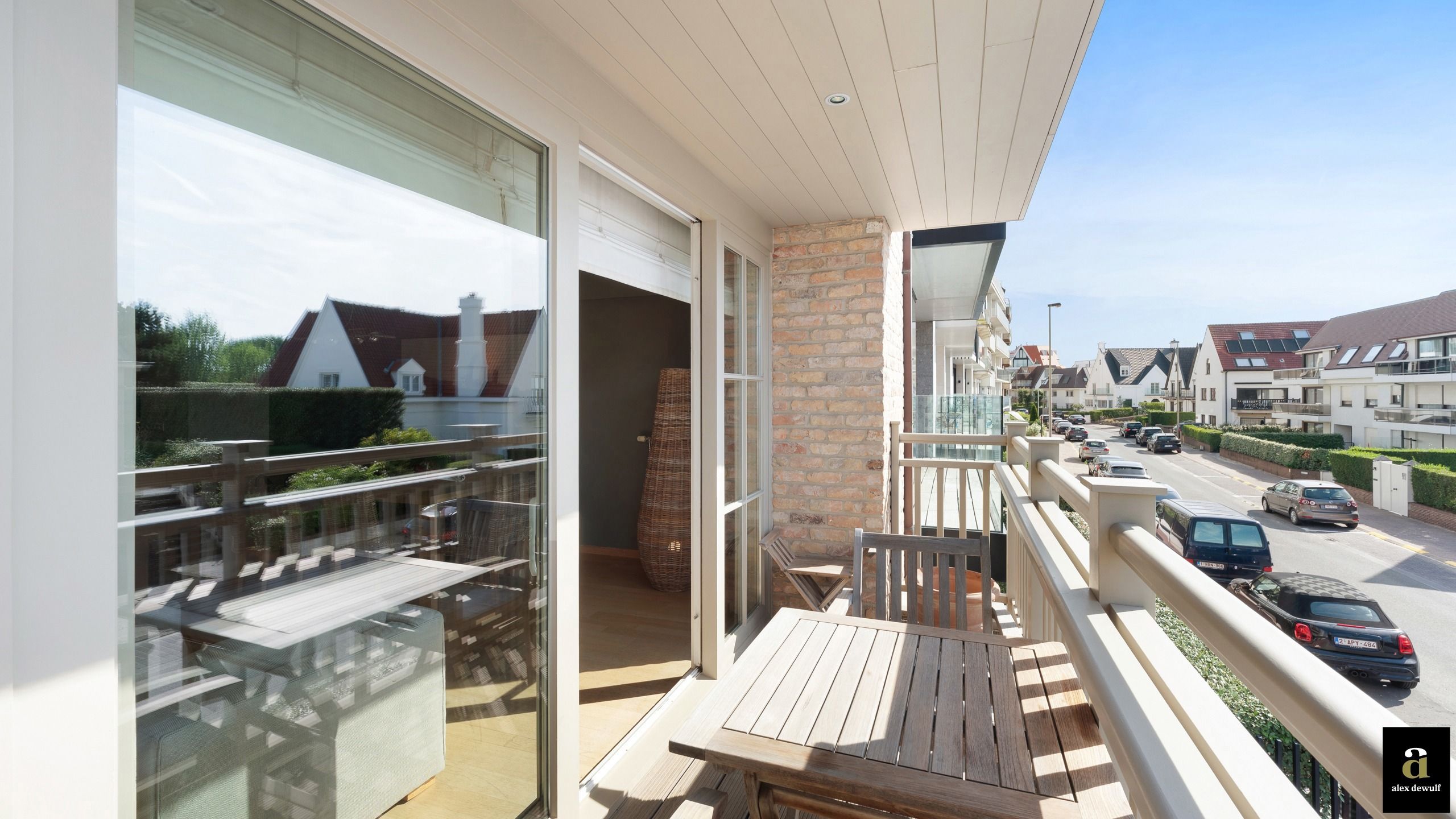 Zuidgericht appartement met breed, zonnig terras [J. Nellenslaan - Albertstrand]. foto 16