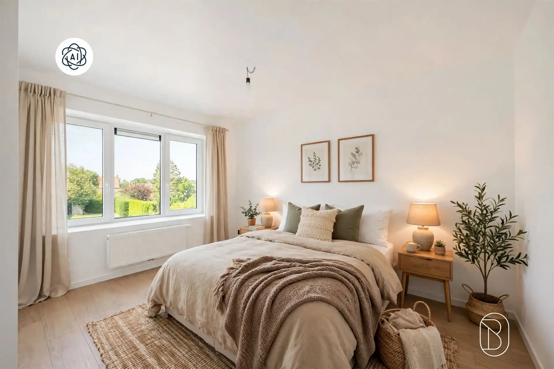Charmant gerenoveerde woning met grote aangename tuin en handige oprit. foto 19