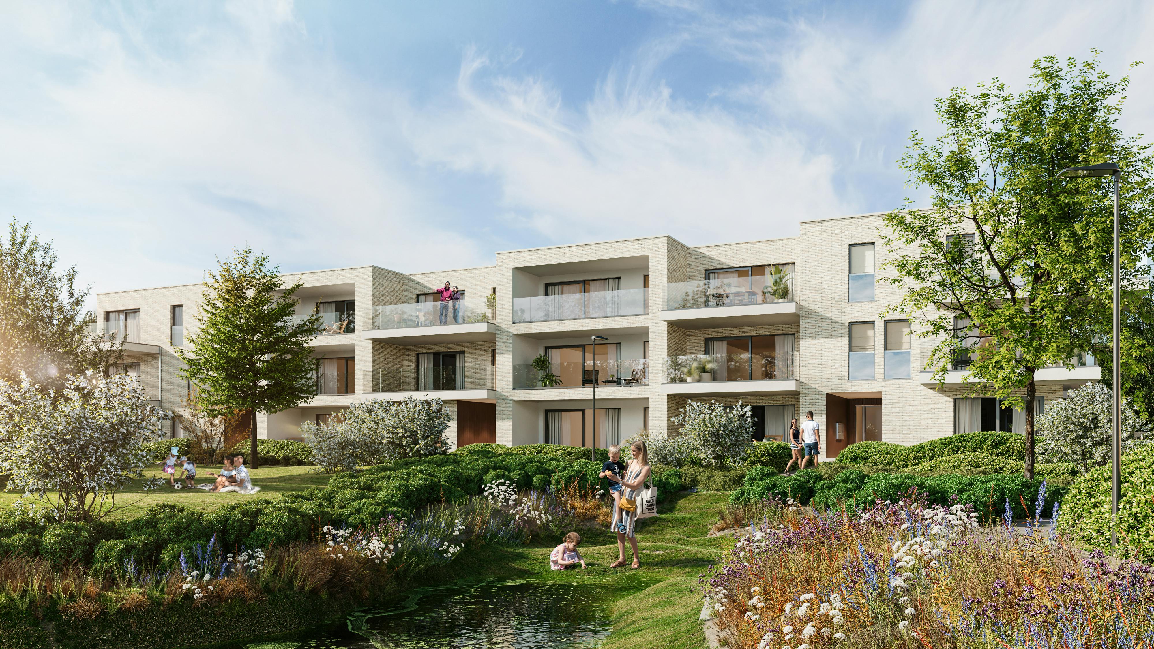 Nieuwbouwproject Kruishove in centrum Kruishoutem foto 8