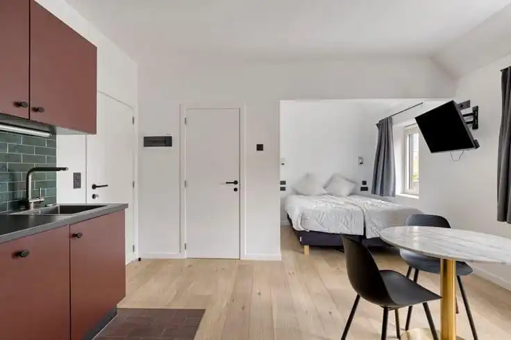 Volledig gemeubelde studio (25 m²) in het centrum van Leuven! foto 3