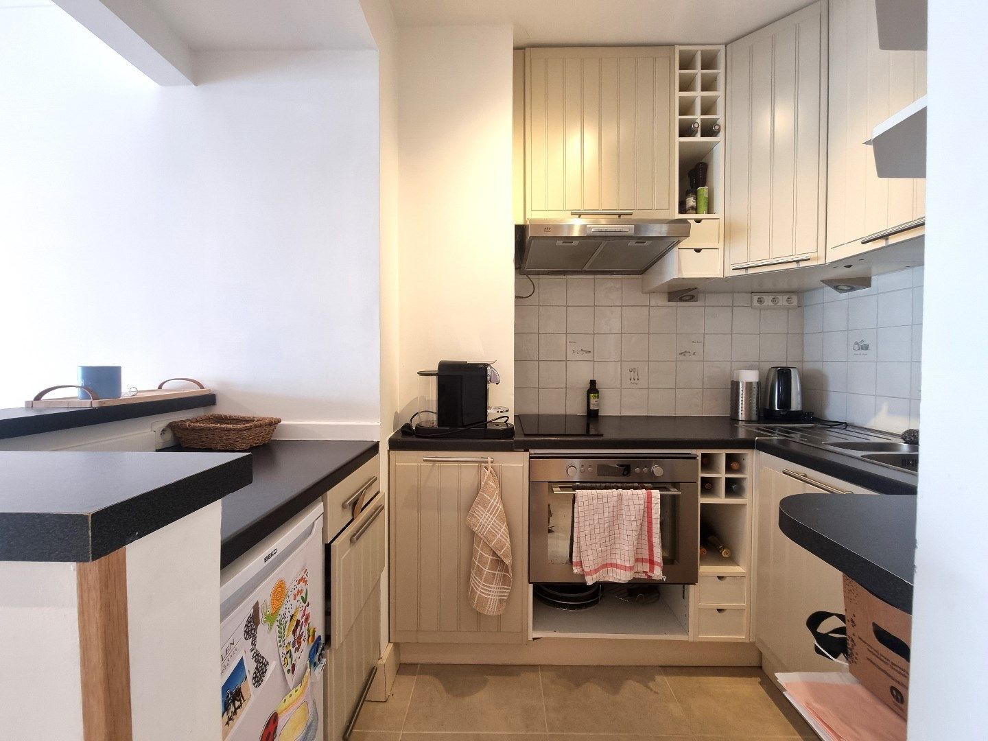 Instapklare studio met zijdelings zeezicht in Duinbergen foto 10