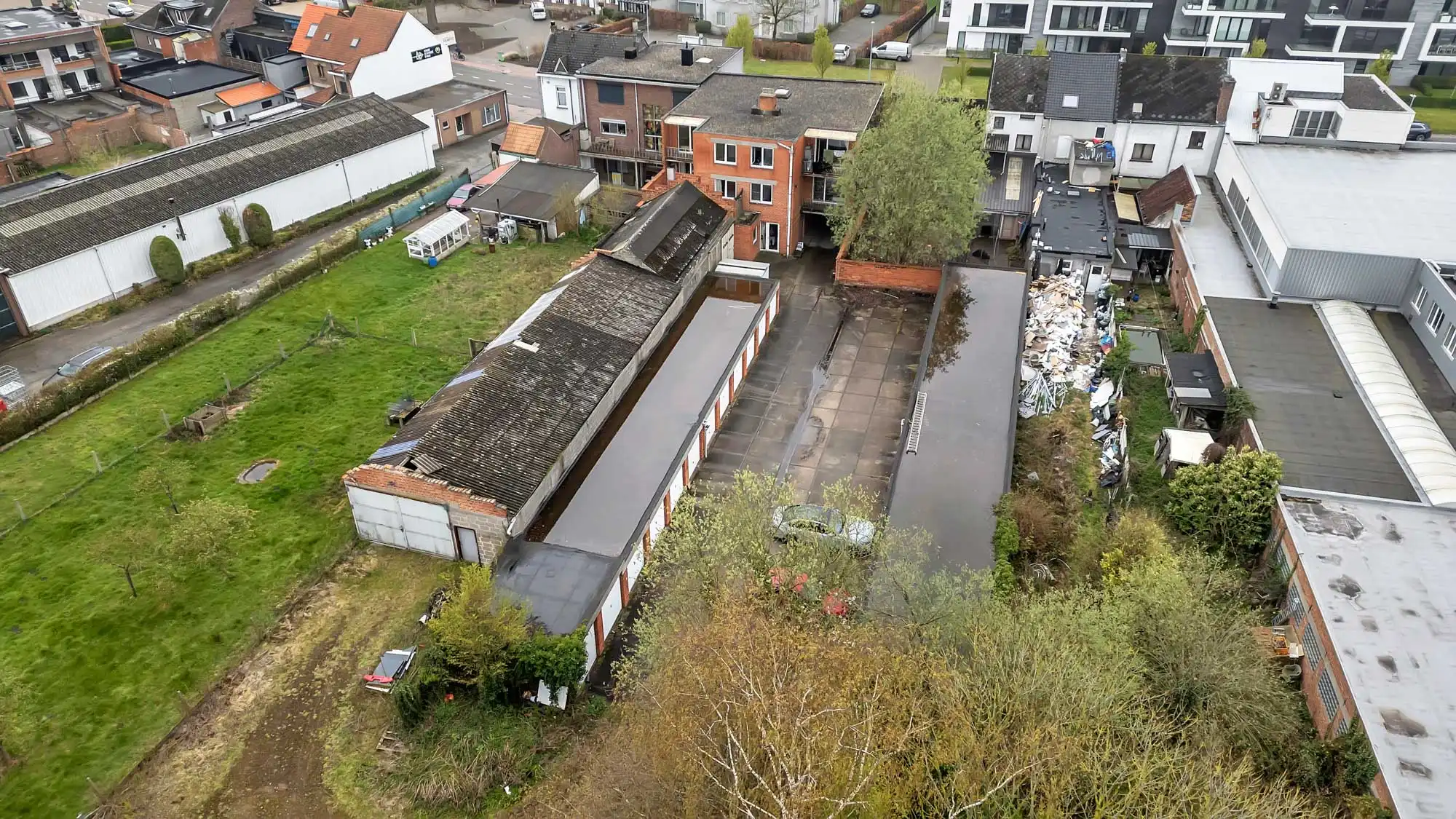 Opbrengsteigendom met 5 entiteiten en garageboxen in Aalst foto 37