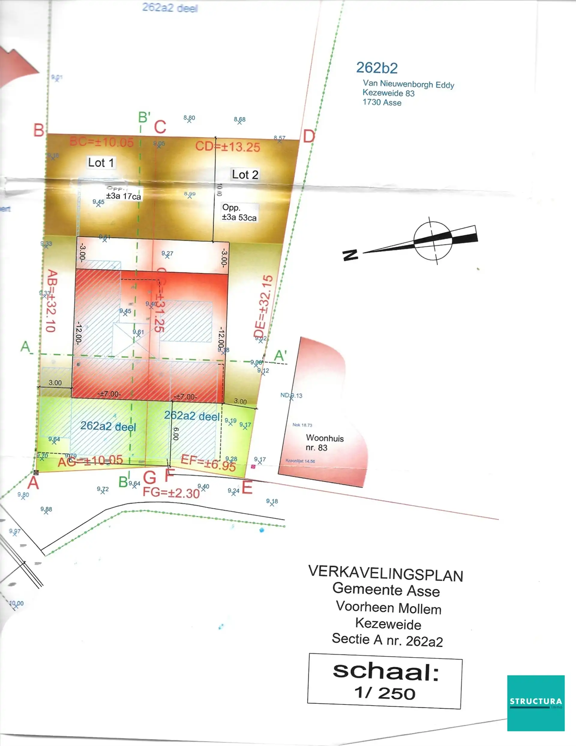 Bouwgrond voor halfopen bebouwing op absolute voorkeursligging te Mollem! foto 7