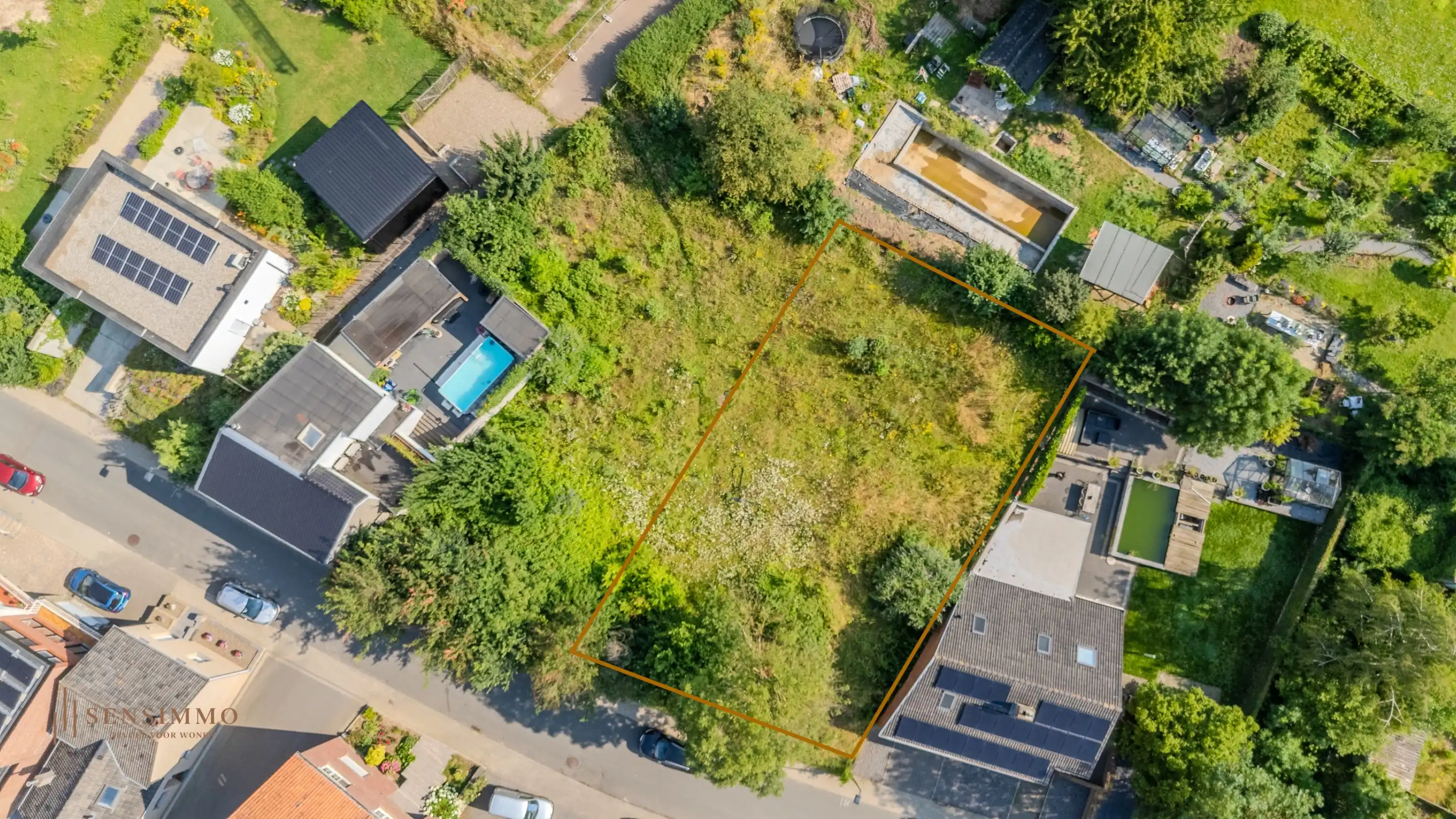 Projectgrond voor 3 moderne halfopen woningen in Vroenhoven (Riemst) foto 4