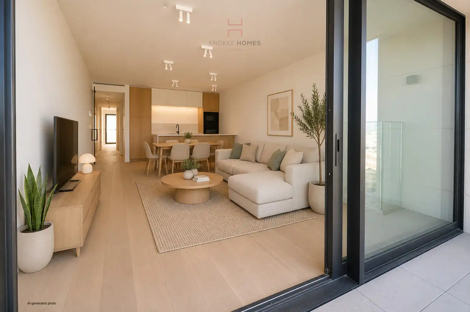 Exclusief nieuwbouwappartement met frontaal zeezicht – Albertstrand, Duinbergen foto 4