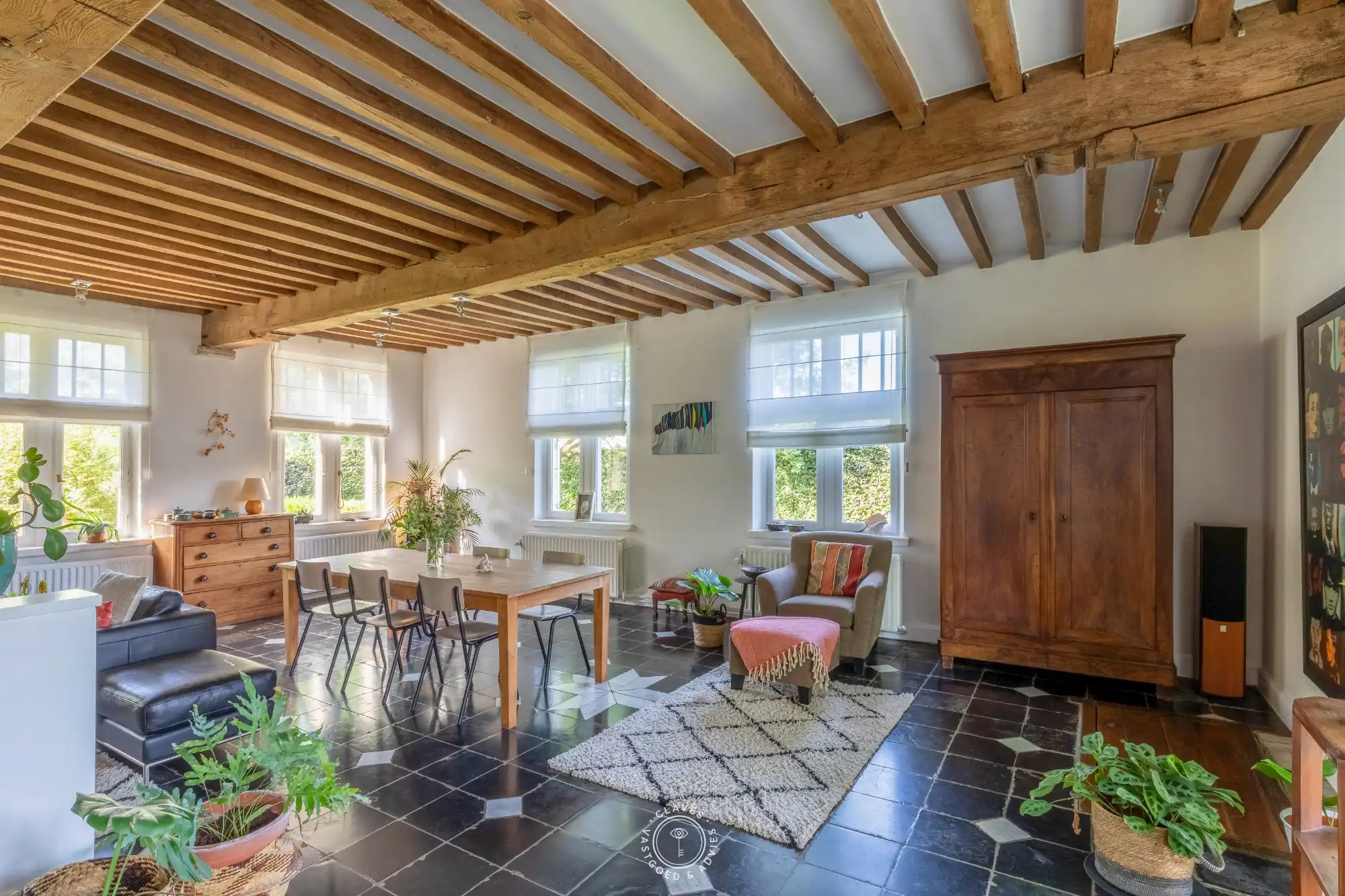 Exclusieve karakterhoeve midden de velden van Sinaai-Waas foto 10