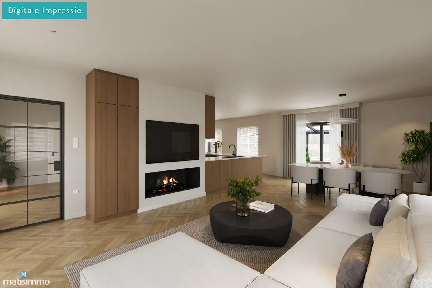 RIANTE VILLA MET CHARMANTE UITSTRALING ALS LANDHUIS OP ZEER RUIM PERCEEL IN WELLEN foto 5