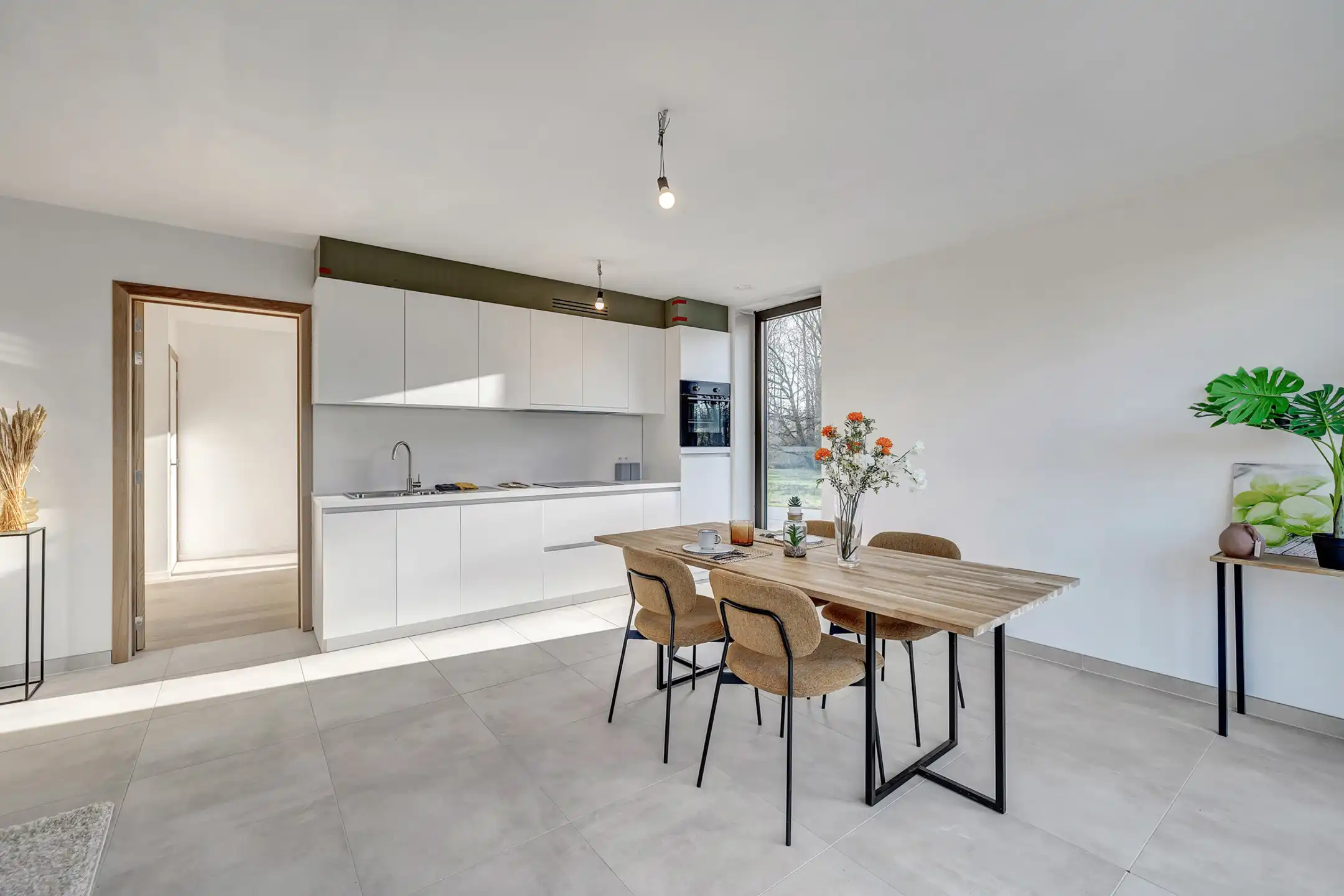 Gelijkvloers appartement met 2 slpks in uniek woonerf foto 7