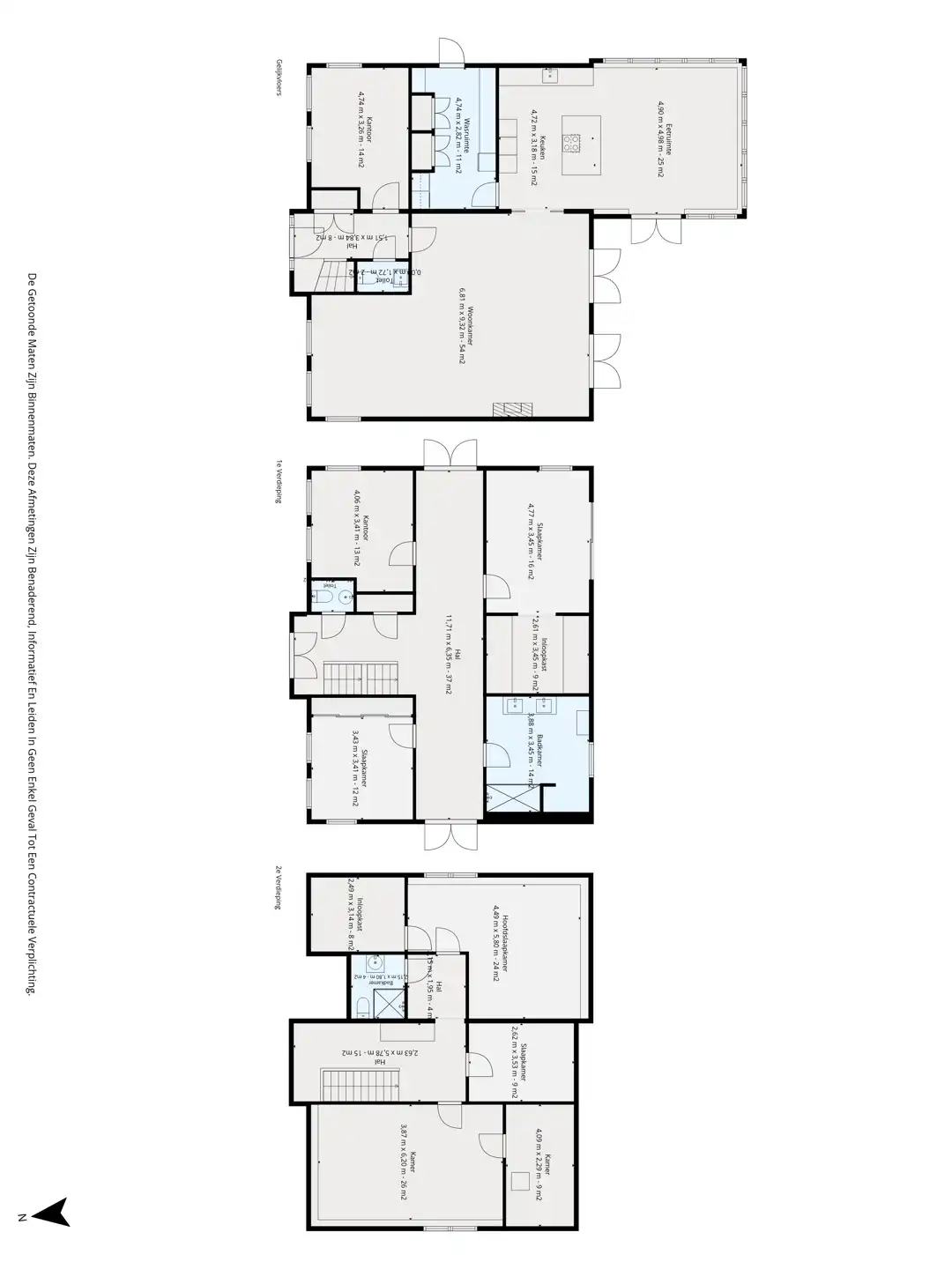 Villa met 6 slpk. 2 badk. en garage op 900m² nabij NL grens. foto 30