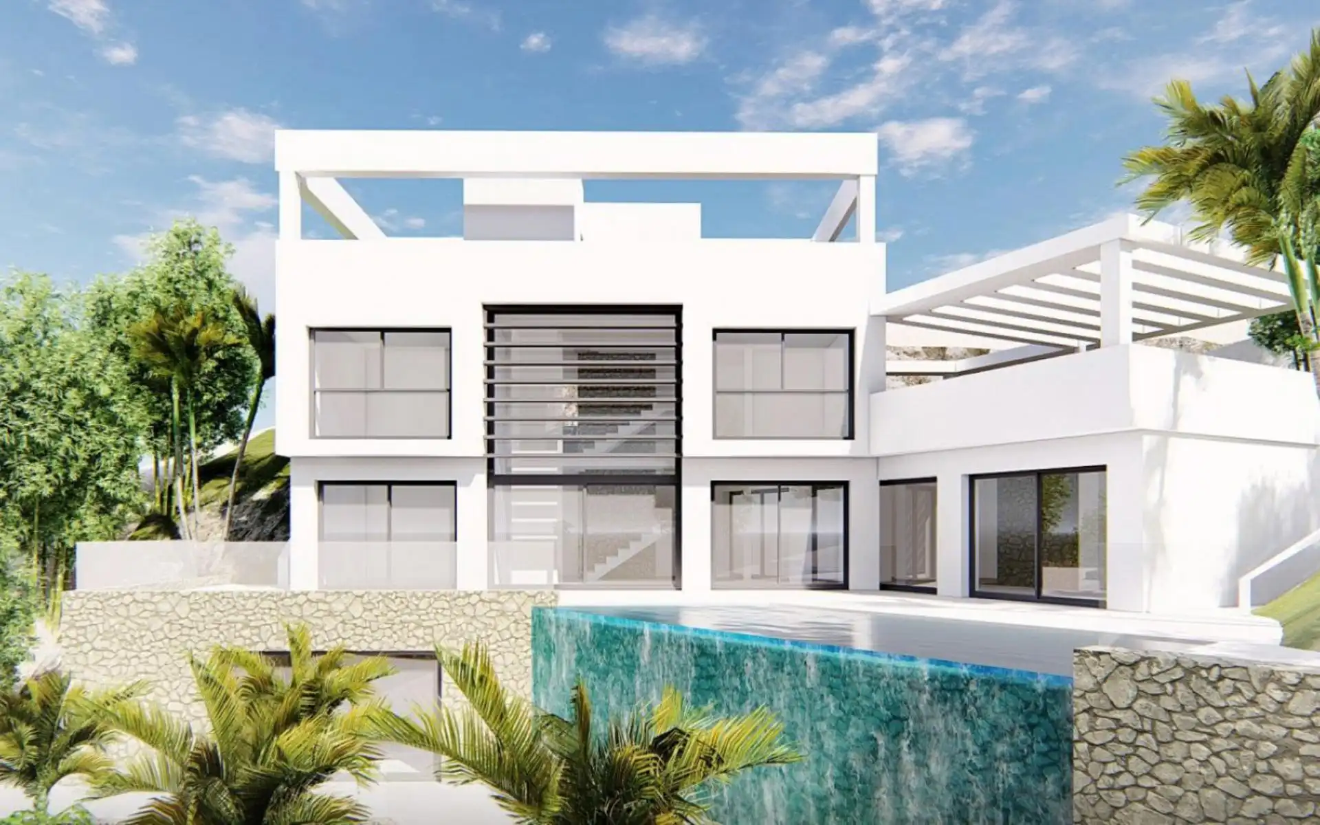 Indrukwekkende villa met zeezicht in Villajoyosa foto 4