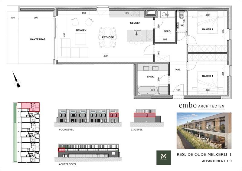 OPTIE - MOGELIJKHEID AANKOOP NIEUWBOUW à 6% - NIEUWBOUW APPARTEMENT TE KOOP IN WACHTEBEKE foto 6