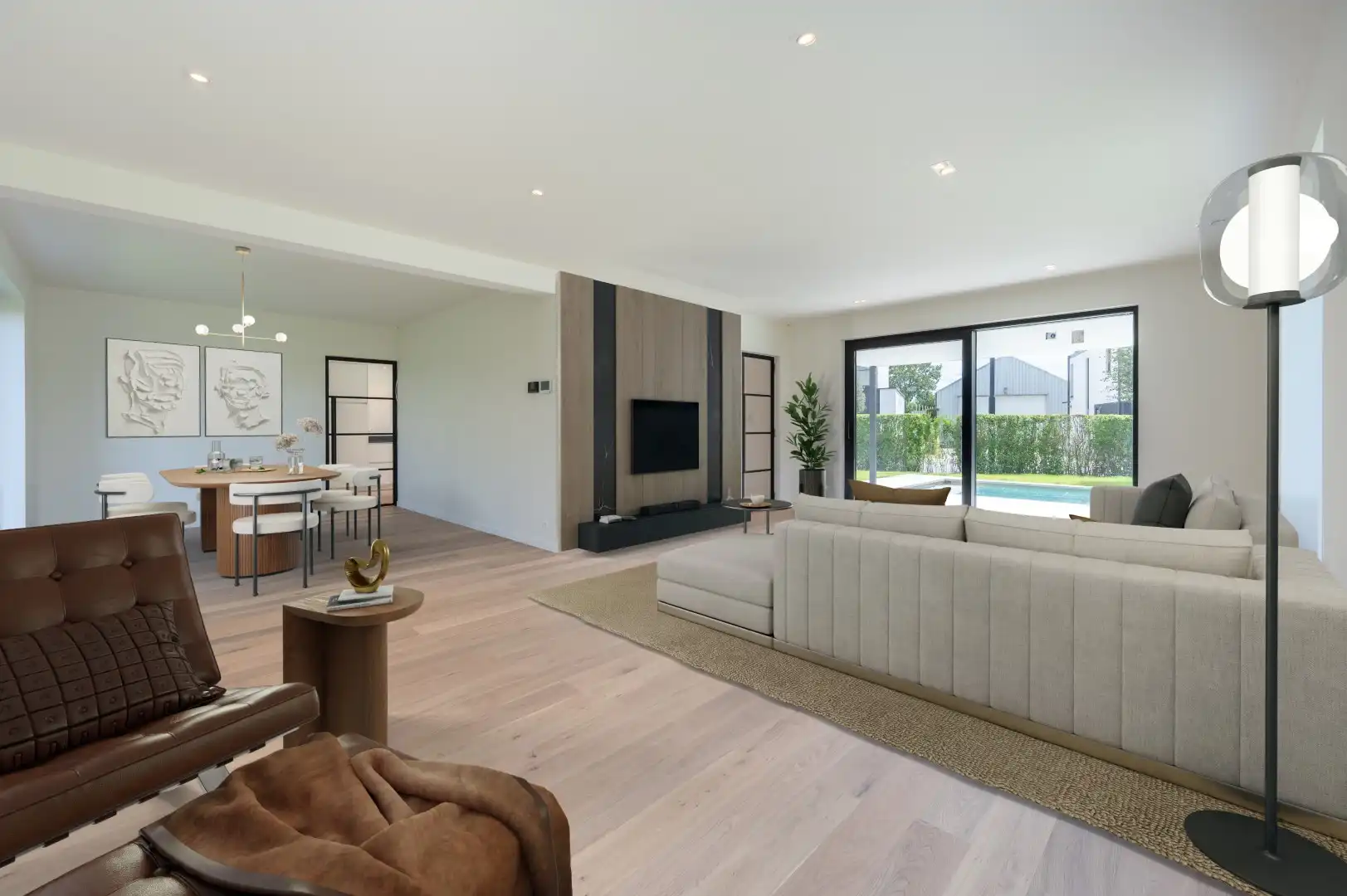 Prachtige nieuwbouw villa met 5 slaapkamers gelegen in een rustige residentiële omgeving vlakbij het centrum. foto 3