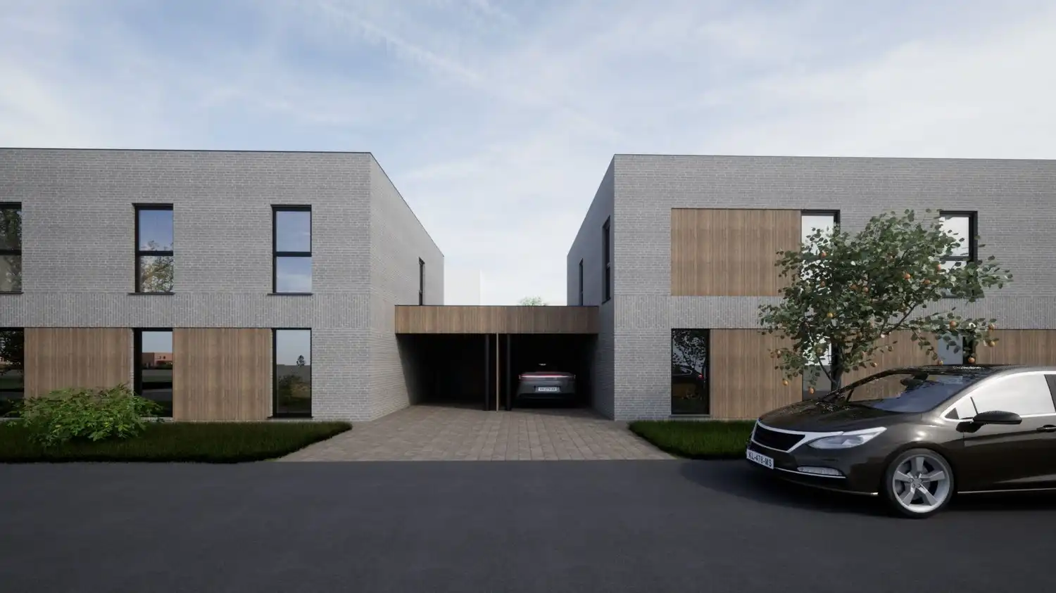 8 moderne nieuwbouwwoningen op percelen van 3 are foto 6
