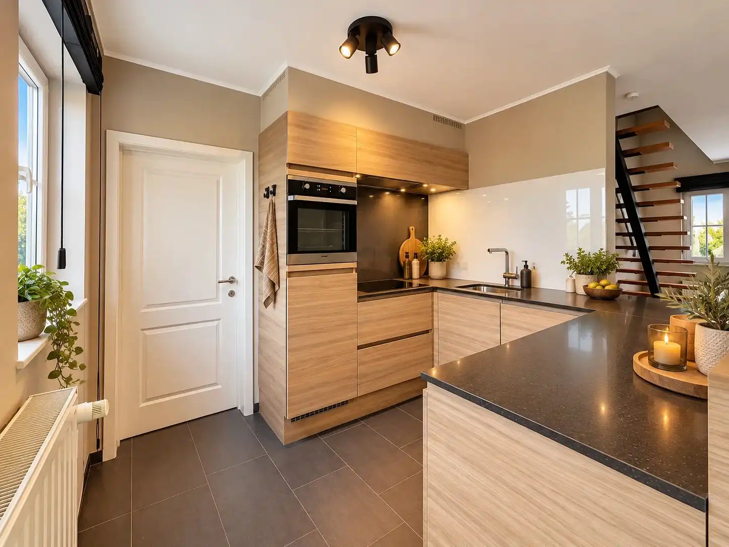 Zeer ruim duplex appartement met mogelijk 4 slaapkamers, ruim terras en garage vlakbij het centrum. foto 10