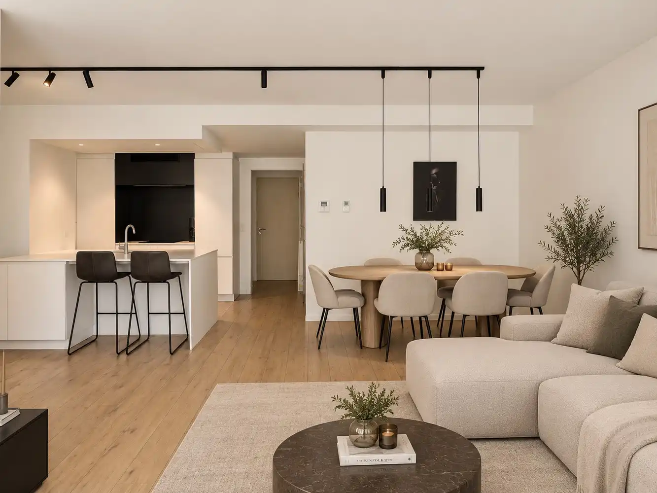 Exclusief appartement met twee slaapkamers, zonnig terras en ondergrondse autostaanplaats foto 5