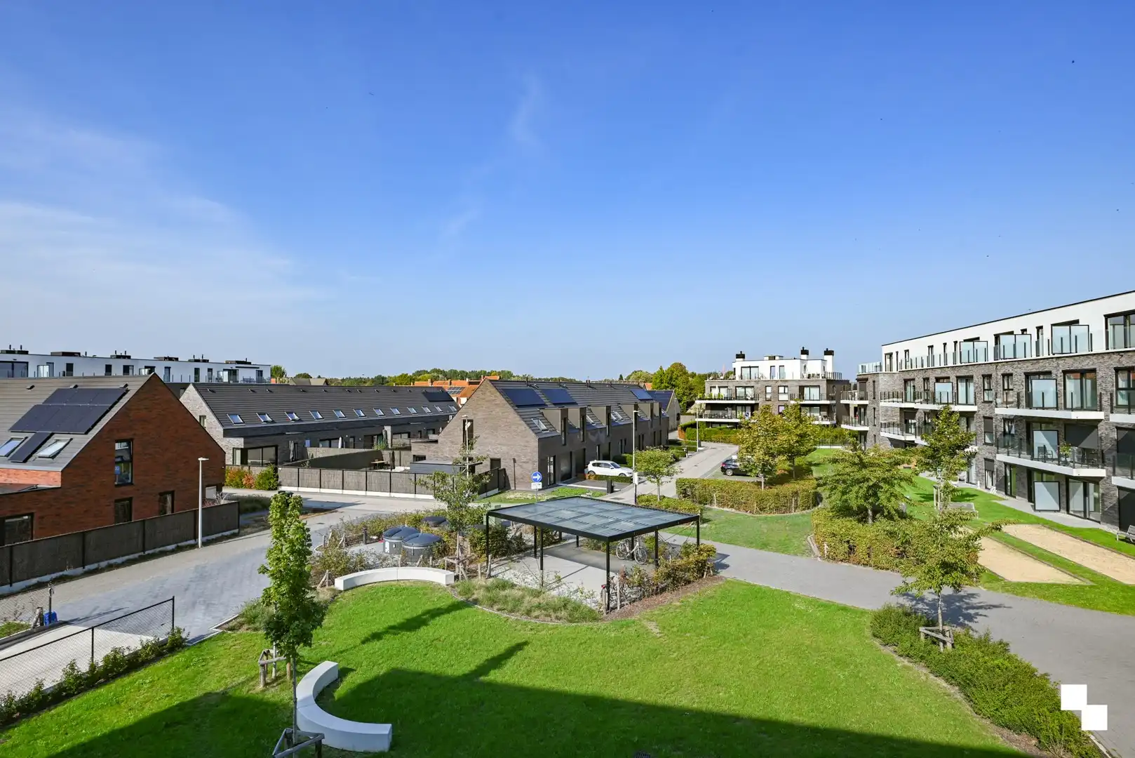 Nieuwbouwappartement met twee slaapkamers in hartje Emelgem foto 15