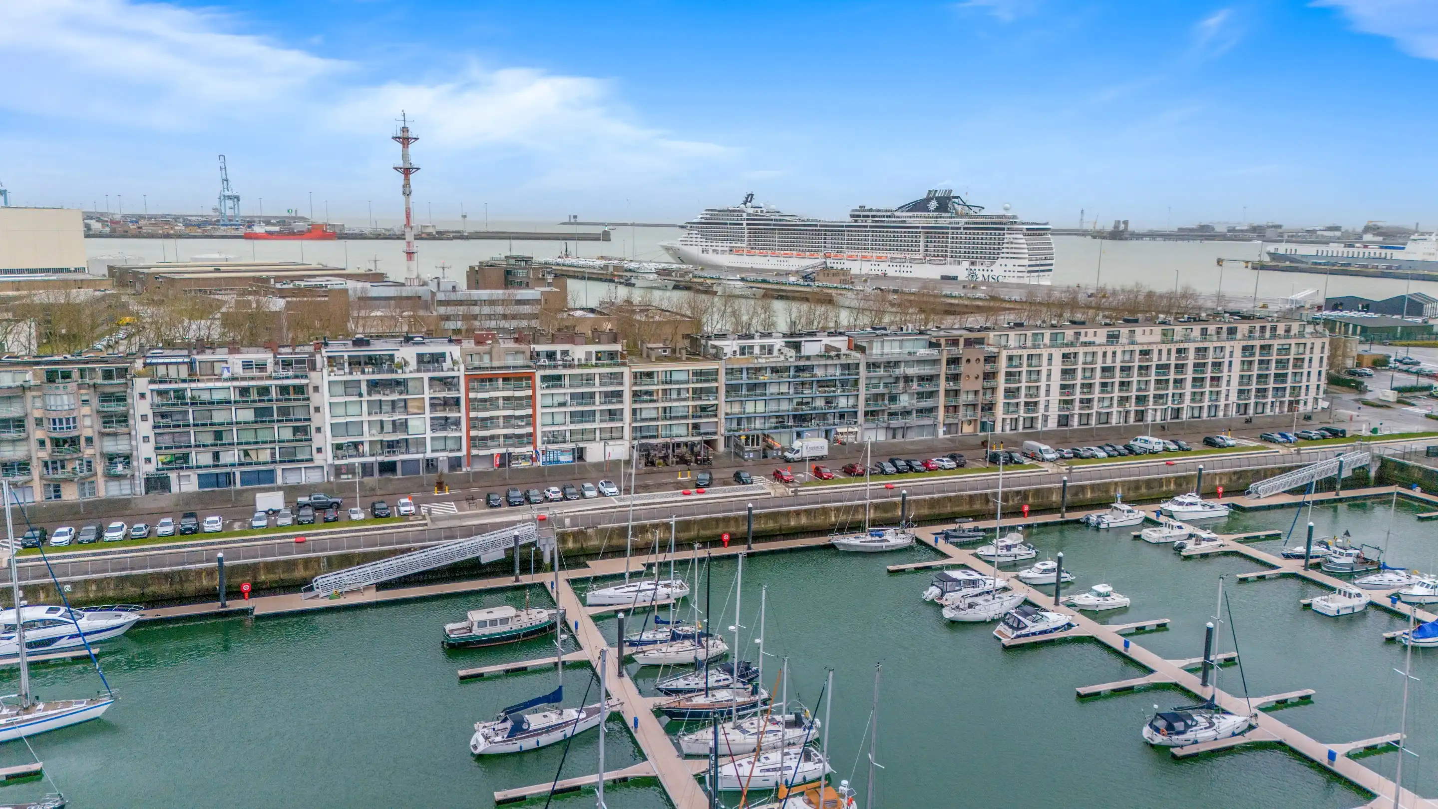 Hoofdfoto van de publicatie: Tof appartement inclusief parking te Zeebrugge